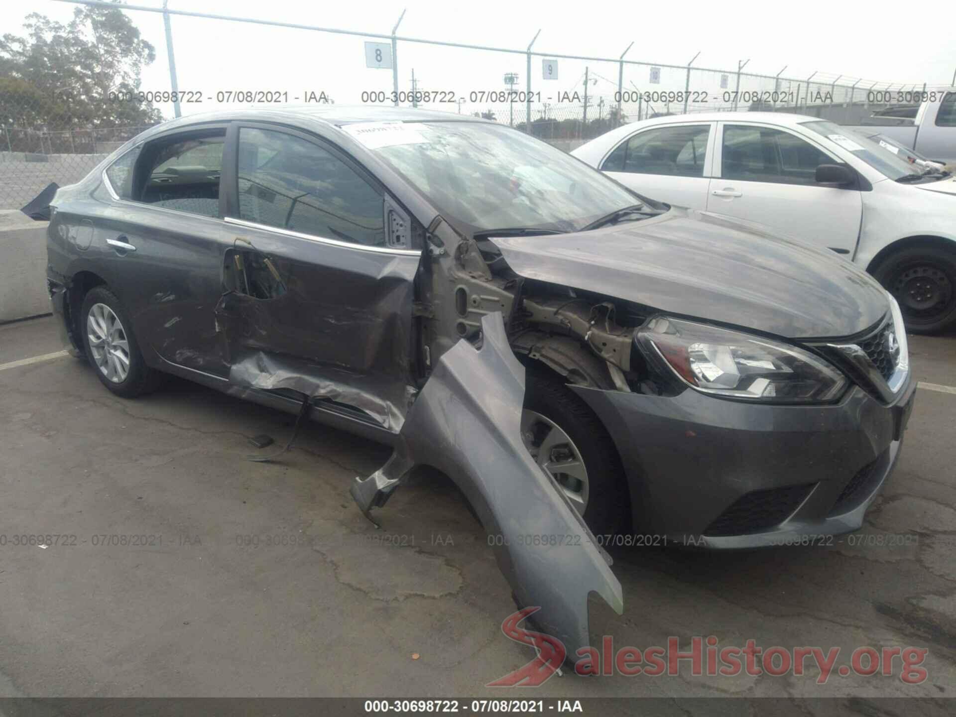 3N1AB7AP6KY364888 2019 NISSAN SENTRA