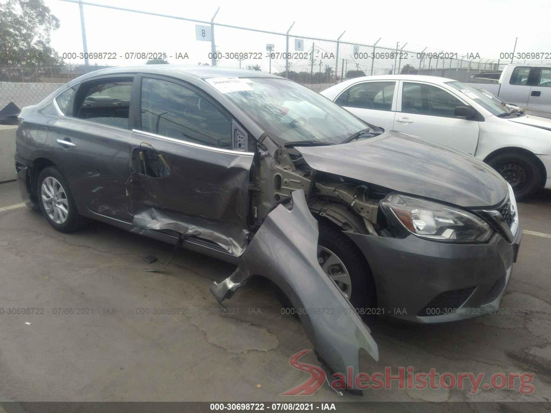 3N1AB7AP6KY364888 2019 NISSAN SENTRA