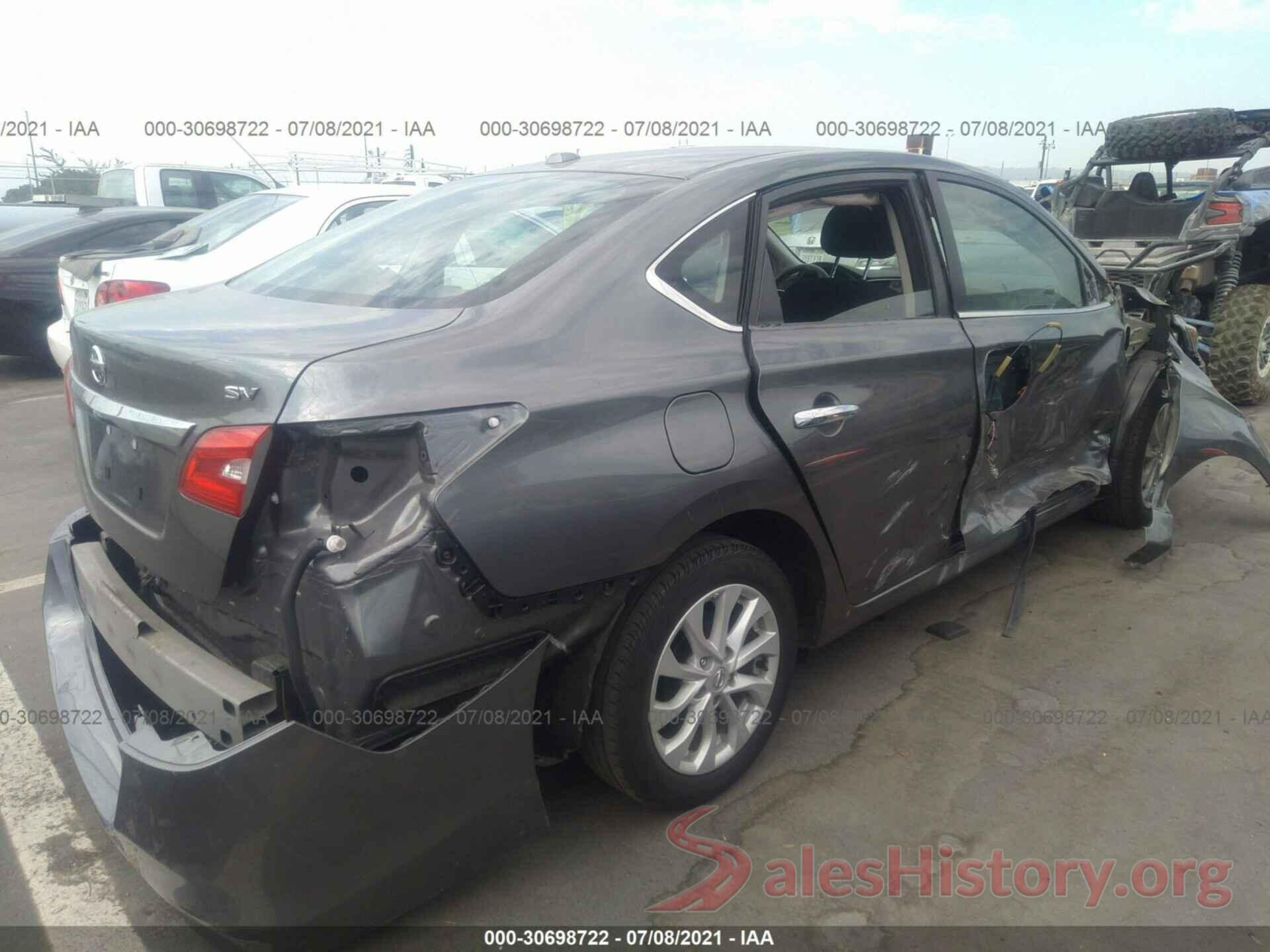 3N1AB7AP6KY364888 2019 NISSAN SENTRA