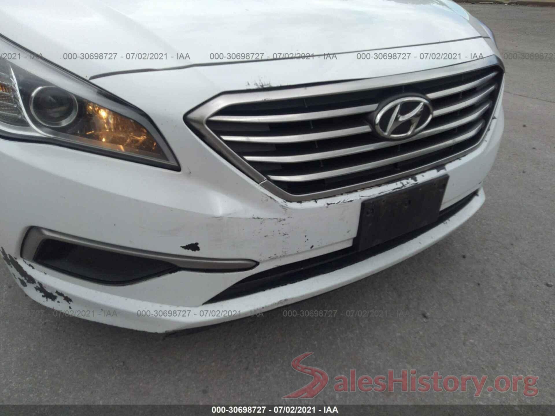 5NPE24AF7GH374161 2016 HYUNDAI SONATA