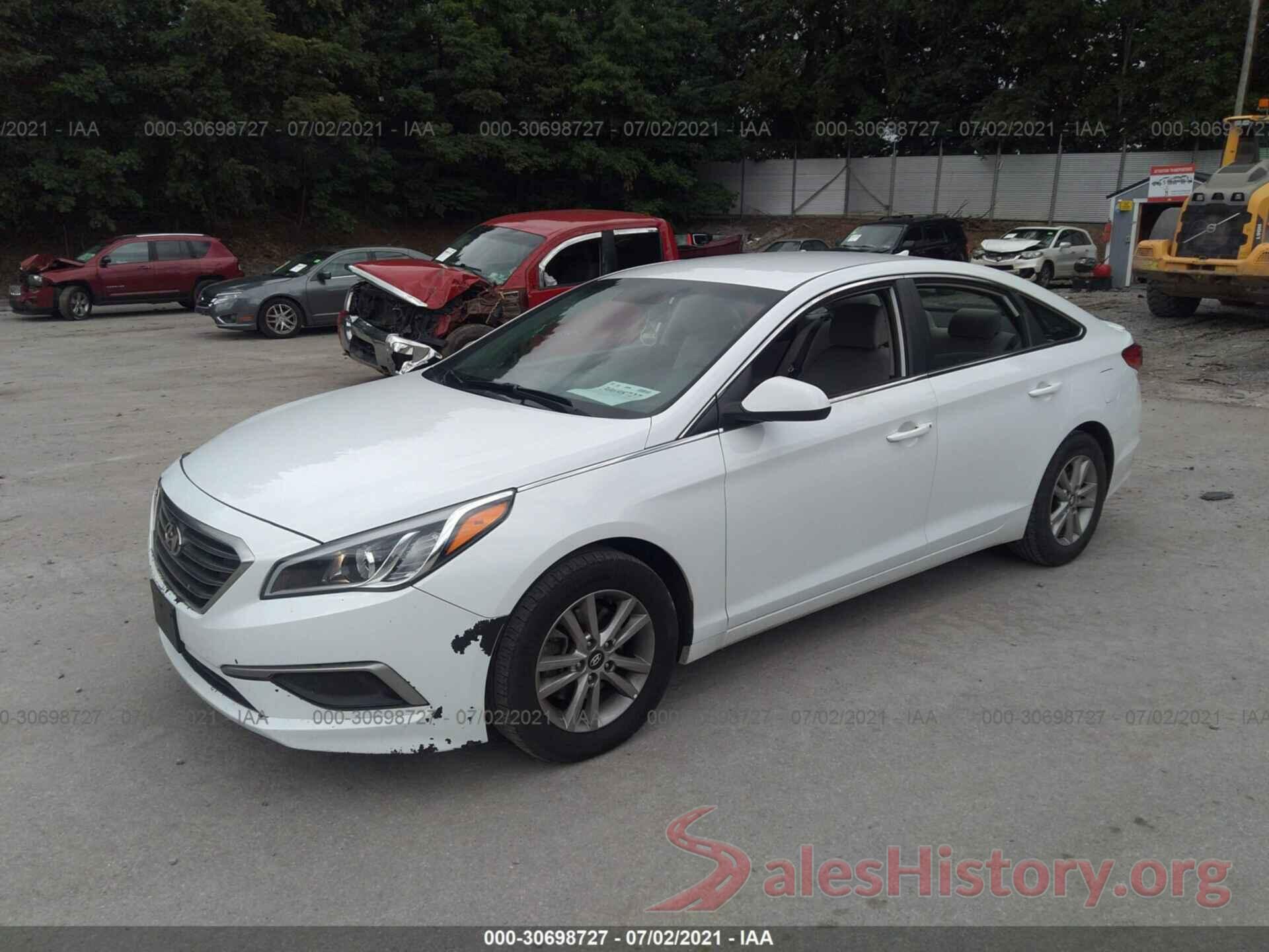 5NPE24AF7GH374161 2016 HYUNDAI SONATA