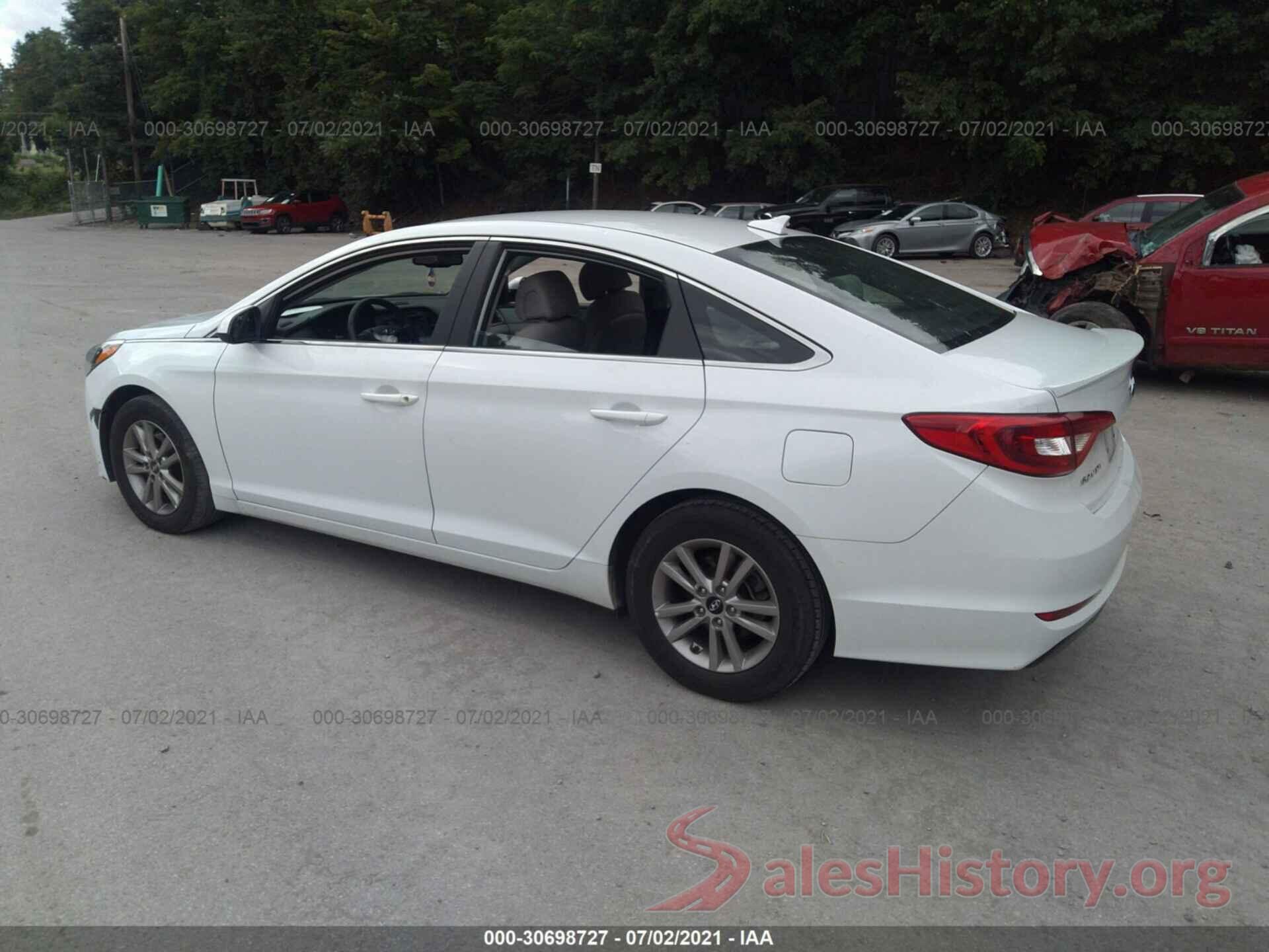 5NPE24AF7GH374161 2016 HYUNDAI SONATA