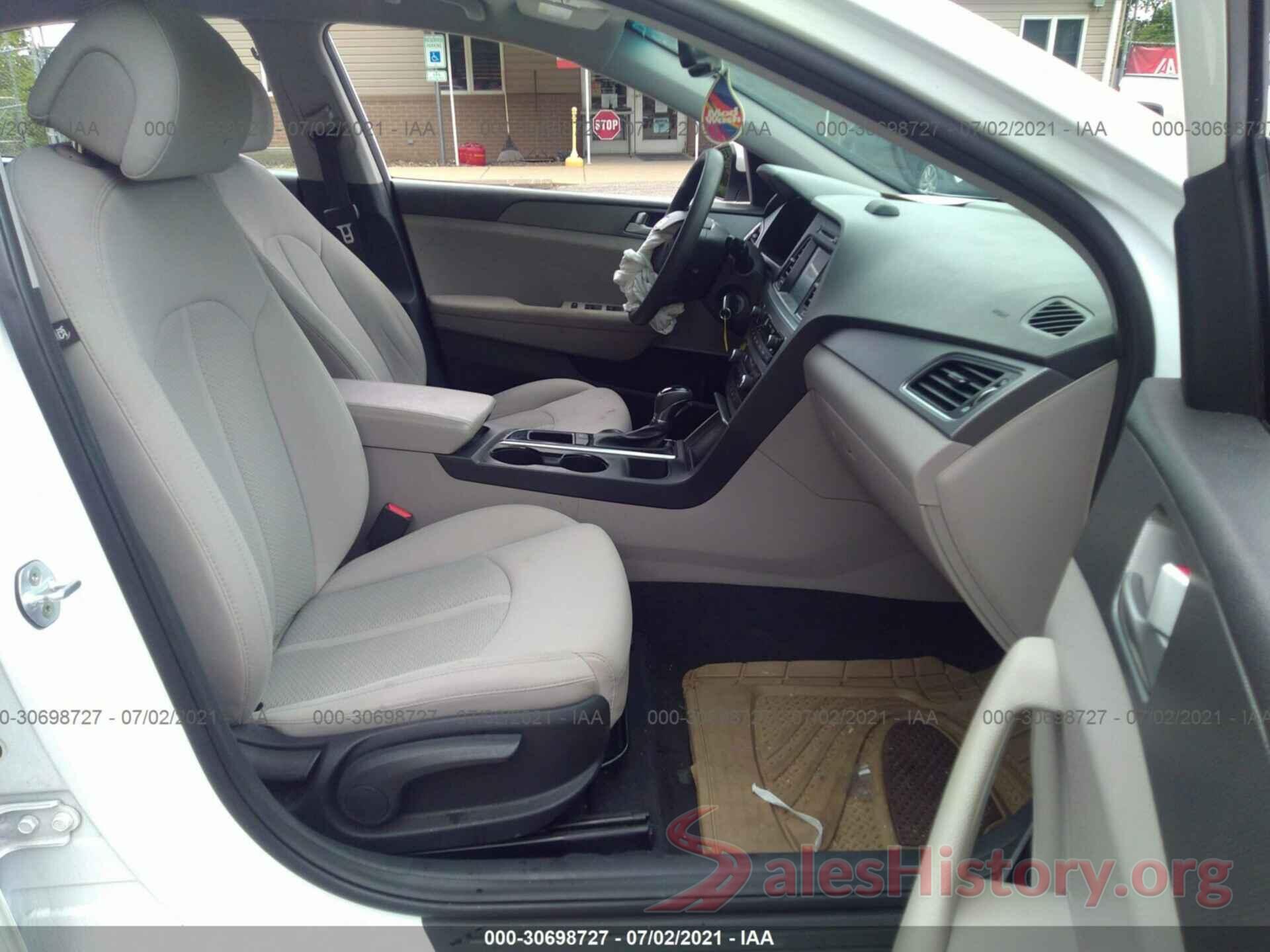 5NPE24AF7GH374161 2016 HYUNDAI SONATA