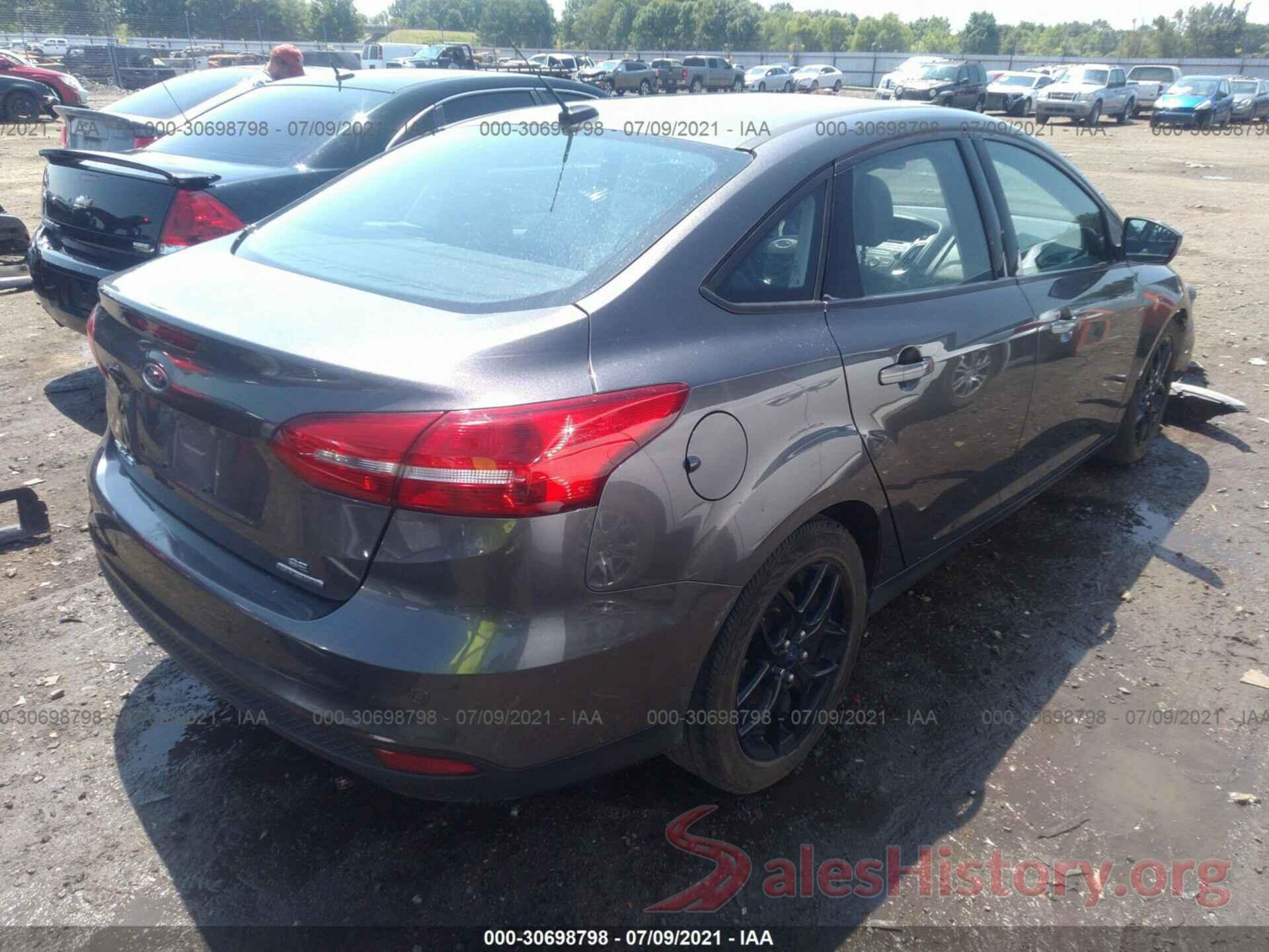 1FADP3F27GL249627 2016 FORD FOCUS