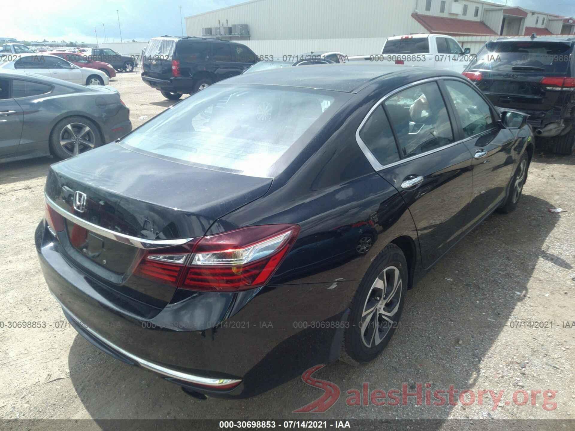 1HGCR2F35GA131818 2016 HONDA ACCORD SEDAN