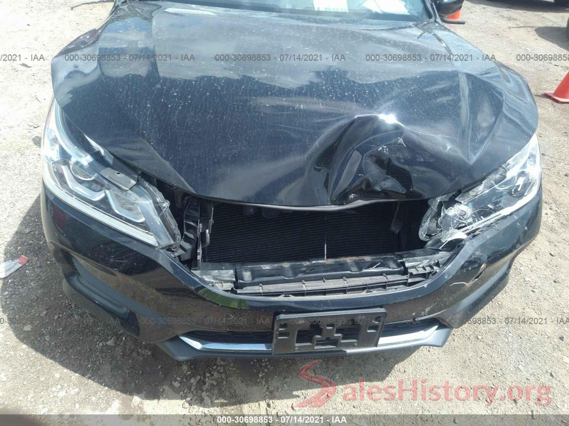 1HGCR2F35GA131818 2016 HONDA ACCORD SEDAN