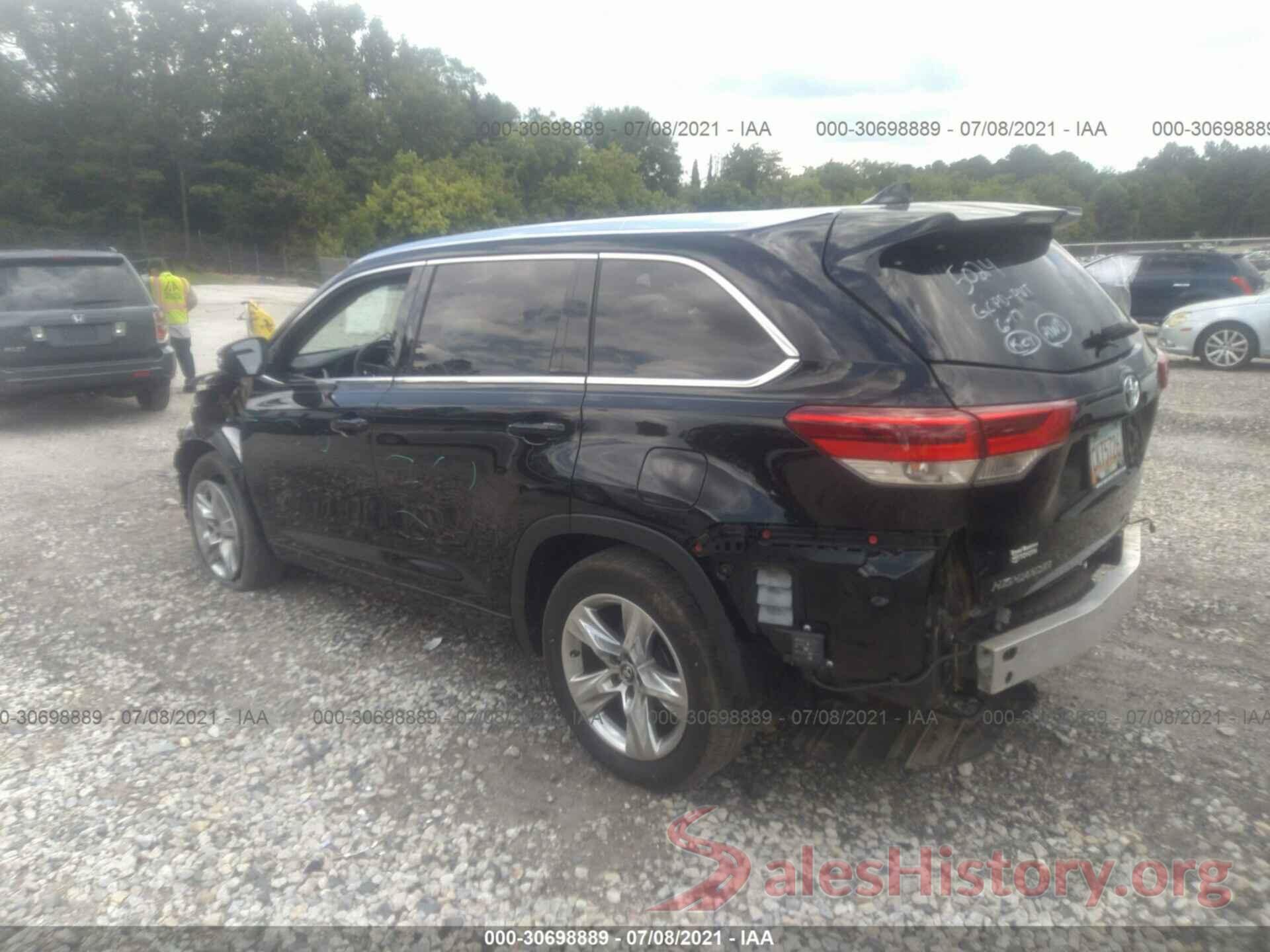 5TDDZRFH8KS955024 2019 TOYOTA HIGHLANDER