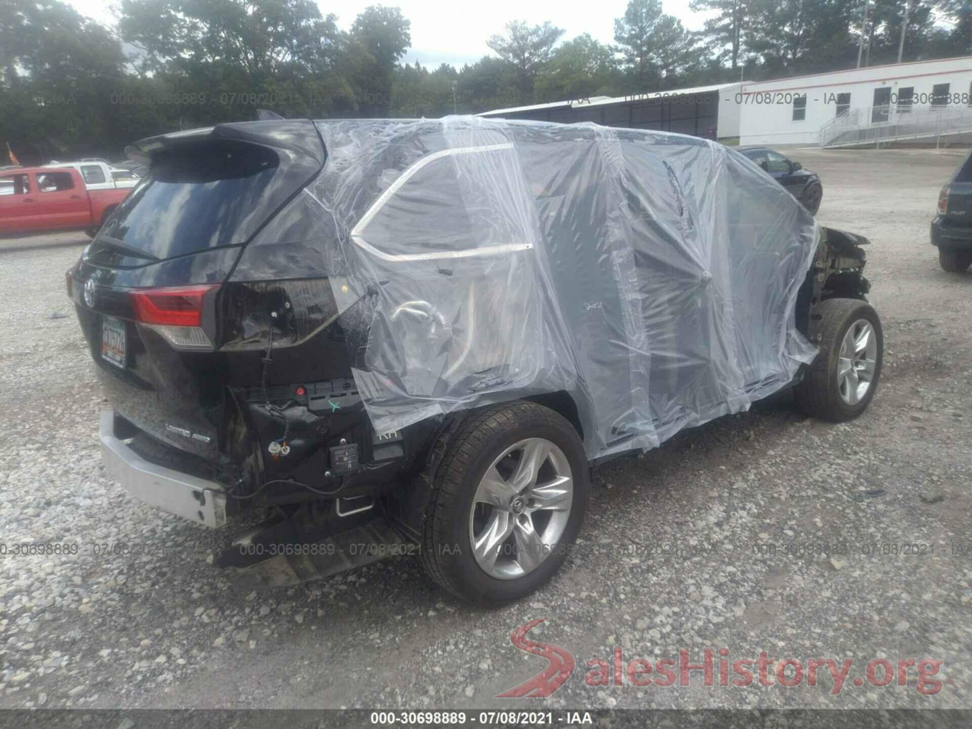 5TDDZRFH8KS955024 2019 TOYOTA HIGHLANDER