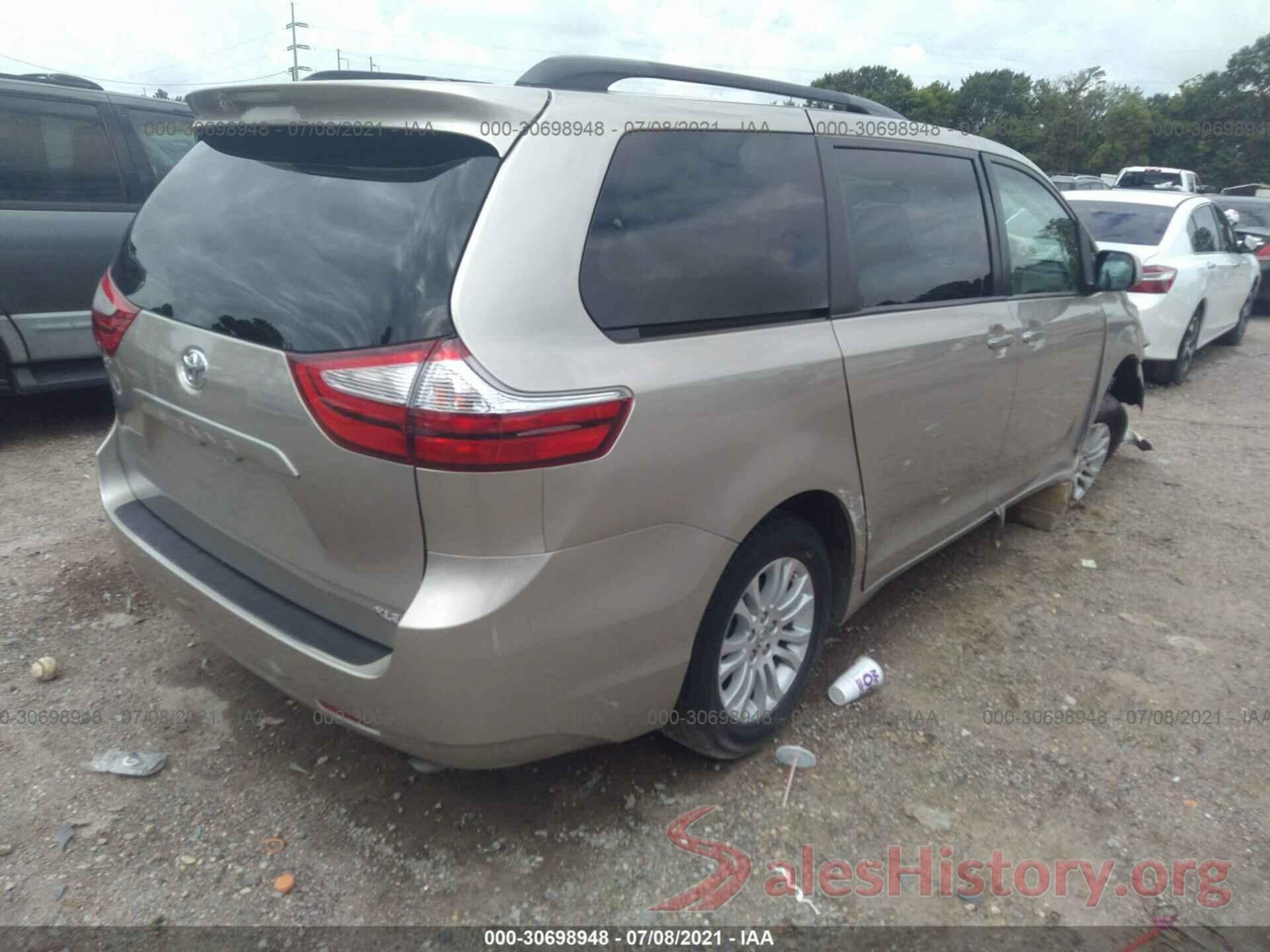 5TDYZ3DC7HS778769 2017 TOYOTA SIENNA