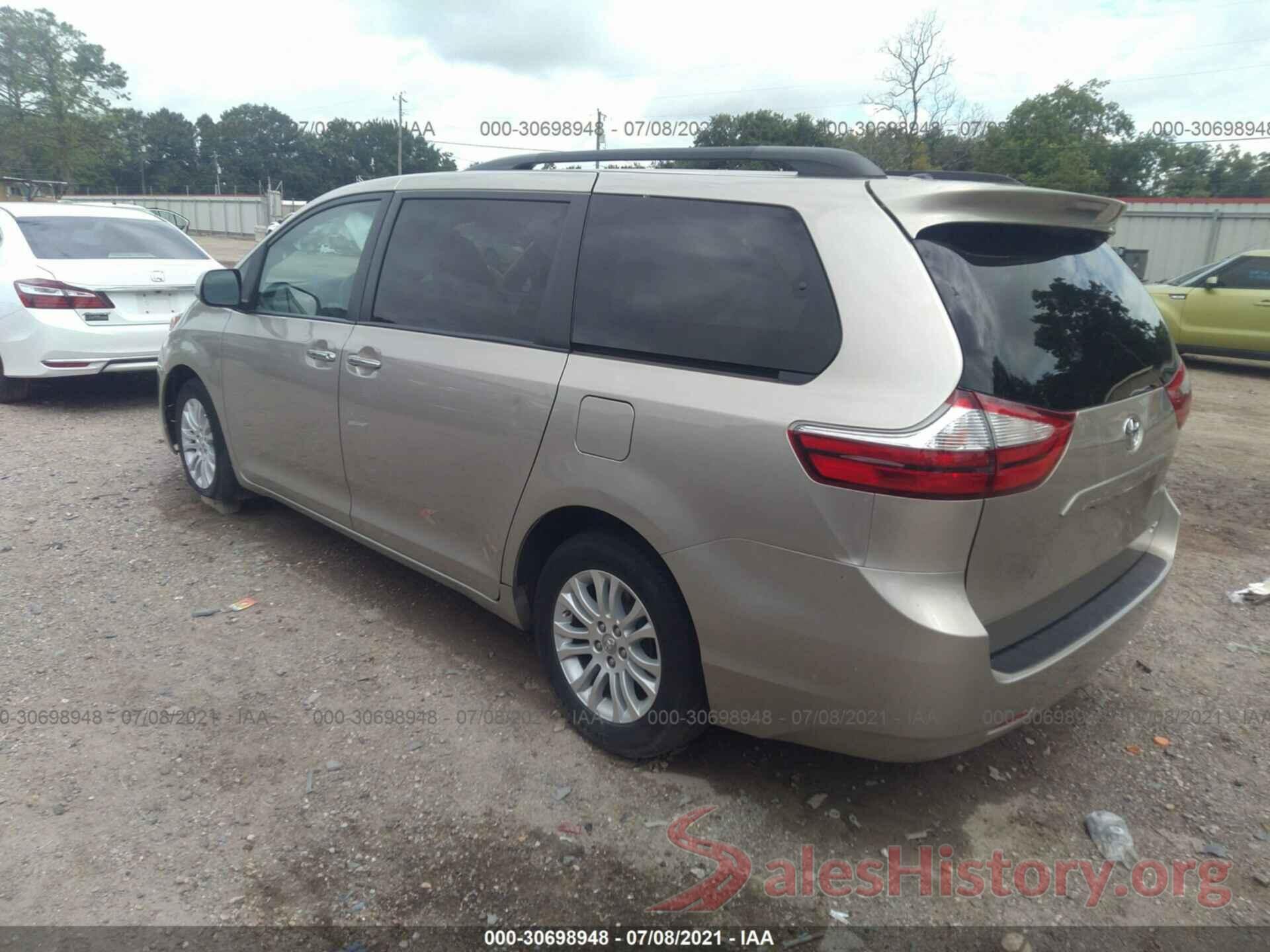 5TDYZ3DC7HS778769 2017 TOYOTA SIENNA