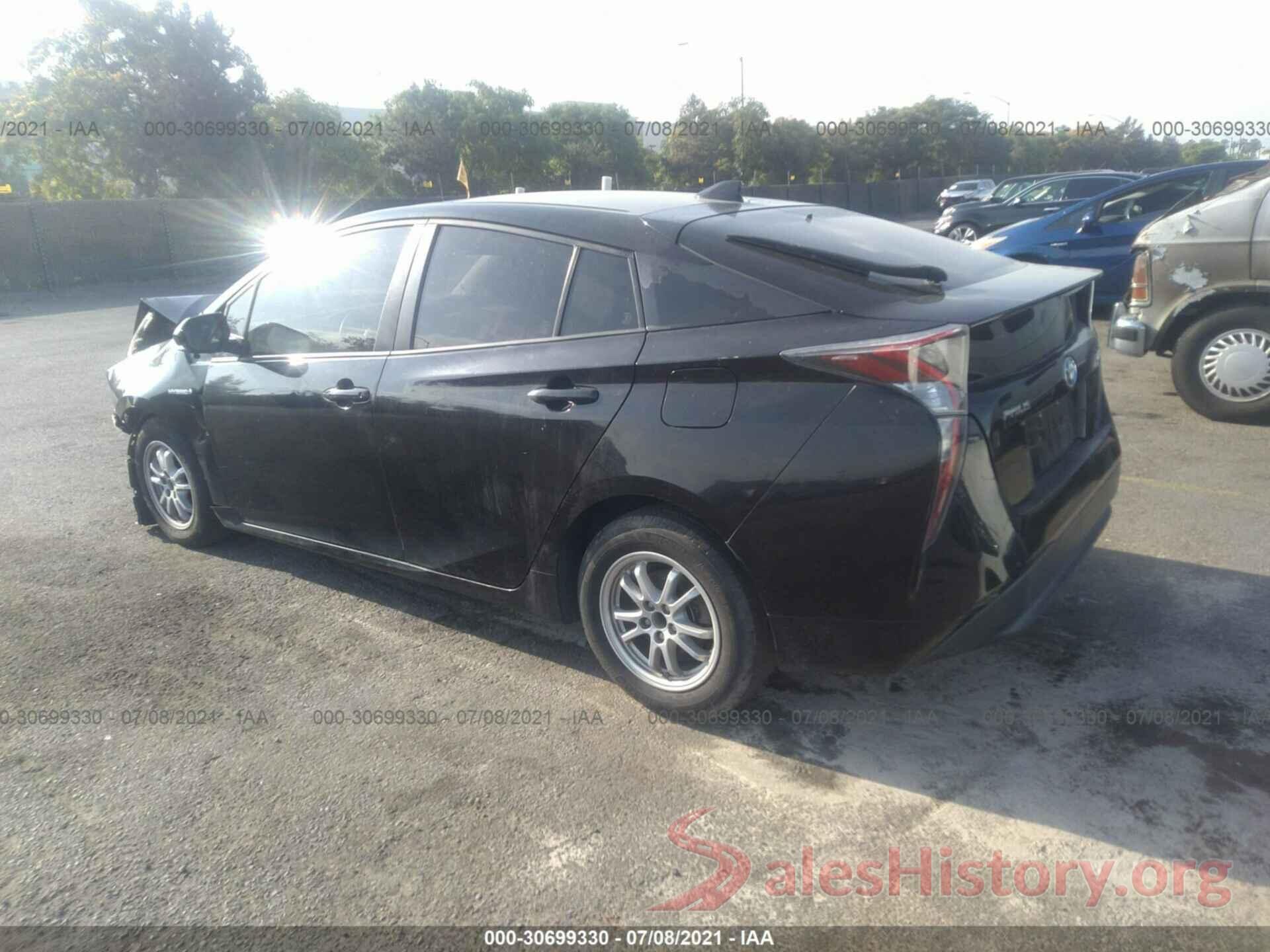 JTDKARFU4G3523082 2016 TOYOTA PRIUS