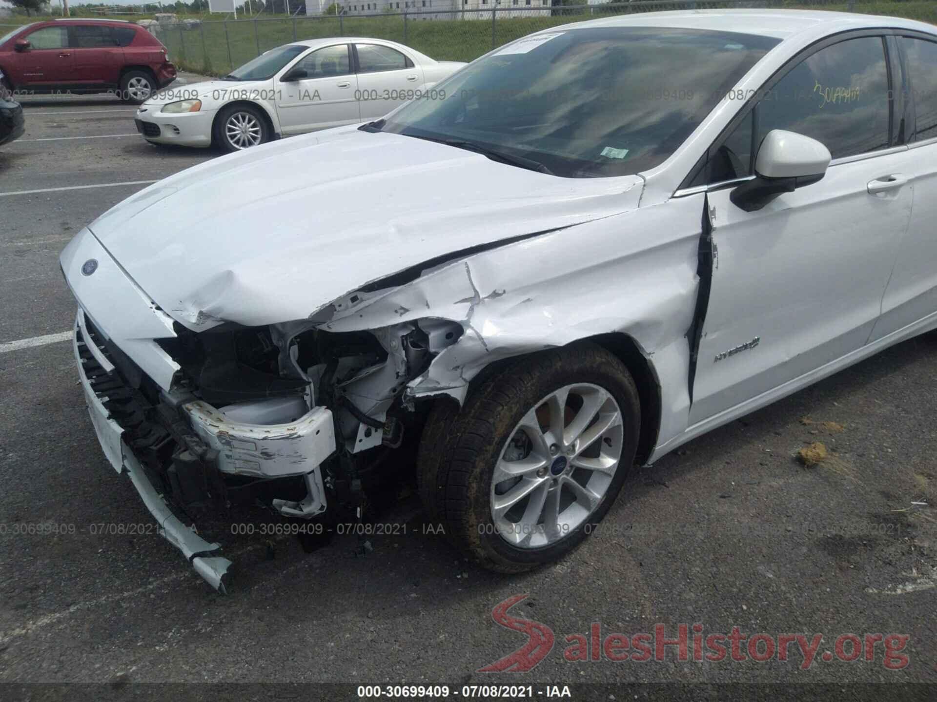 3FA6P0LU5KR120566 2019 FORD FUSION HYBRID