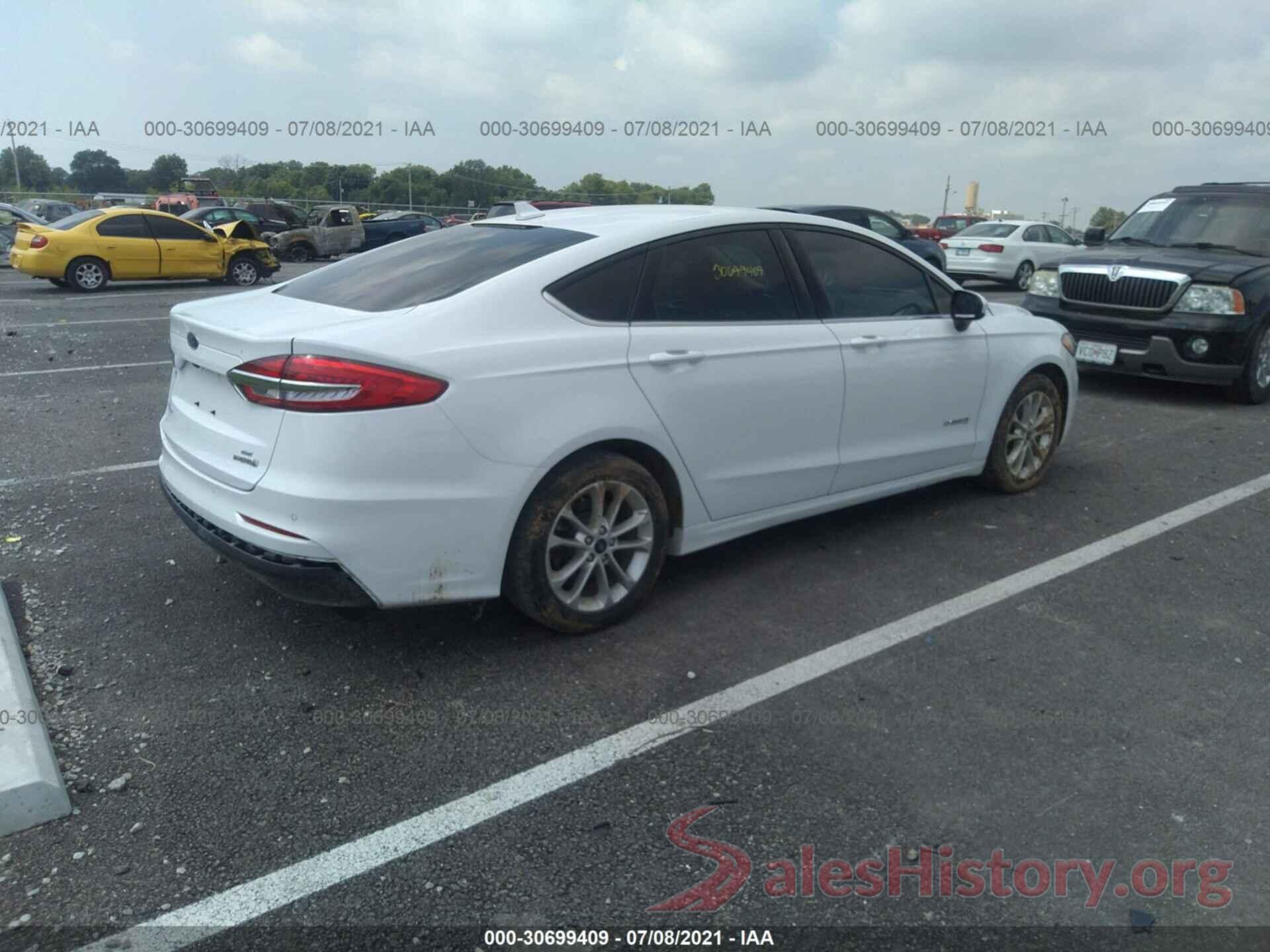 3FA6P0LU5KR120566 2019 FORD FUSION HYBRID