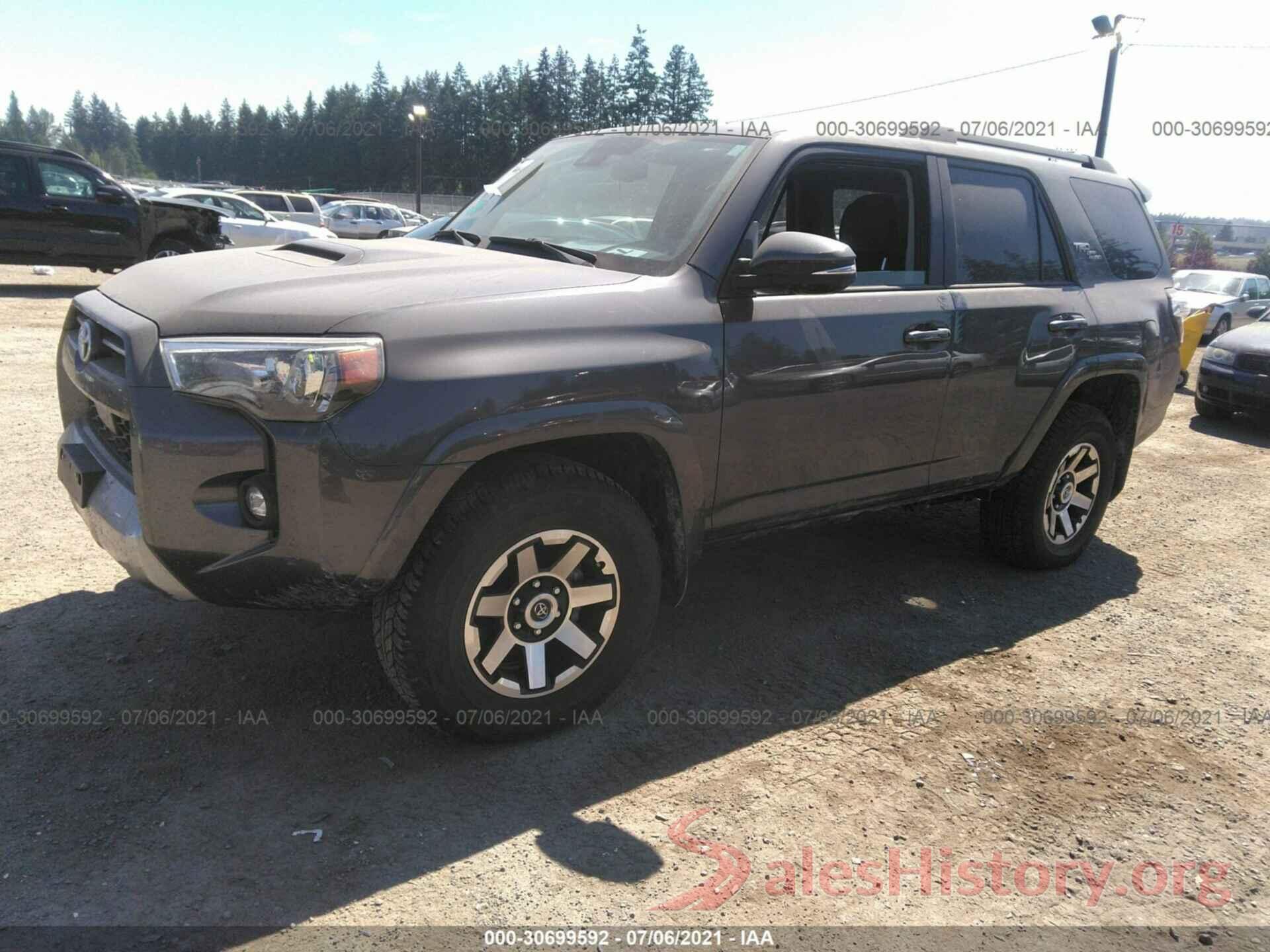 JTERU5JR7M5923571 2021 TOYOTA 4RUNNER