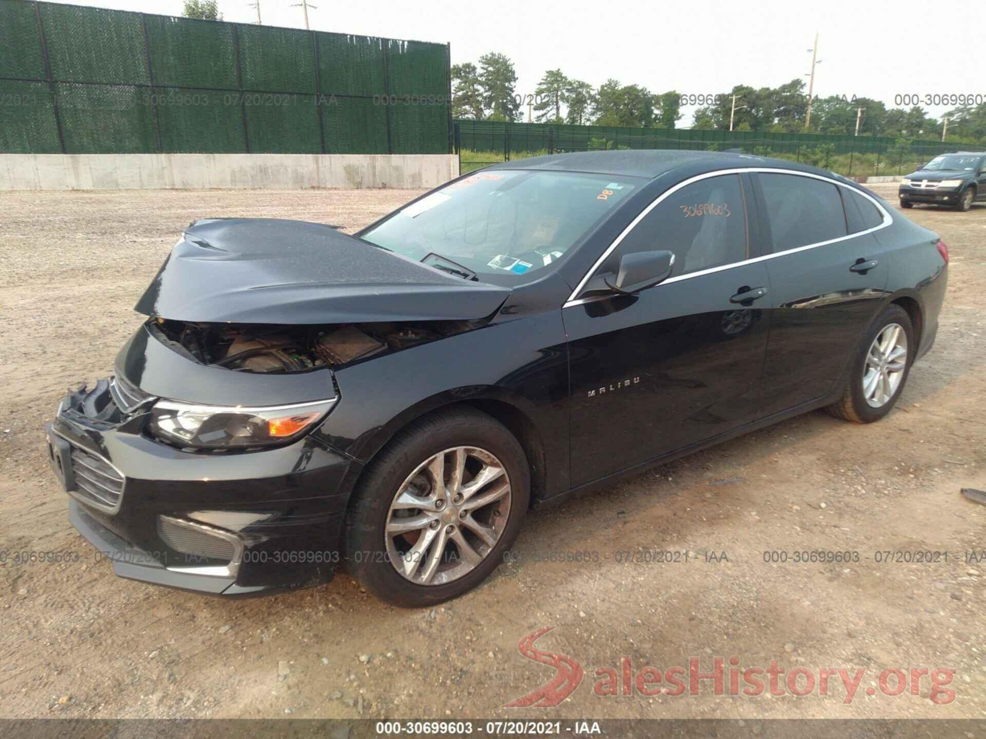 1G1ZE5STXGF340608 2016 CHEVROLET MALIBU