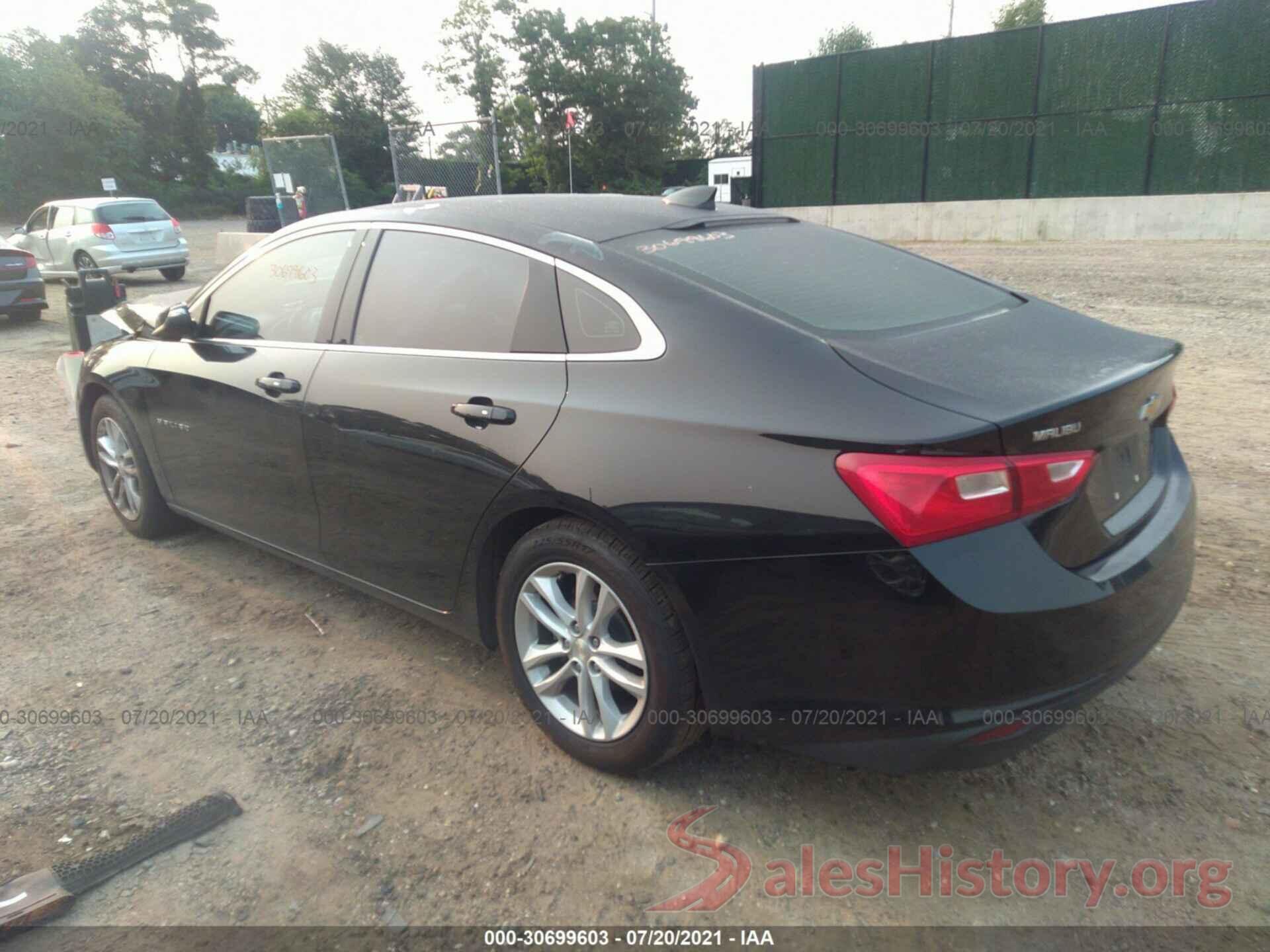 1G1ZE5STXGF340608 2016 CHEVROLET MALIBU