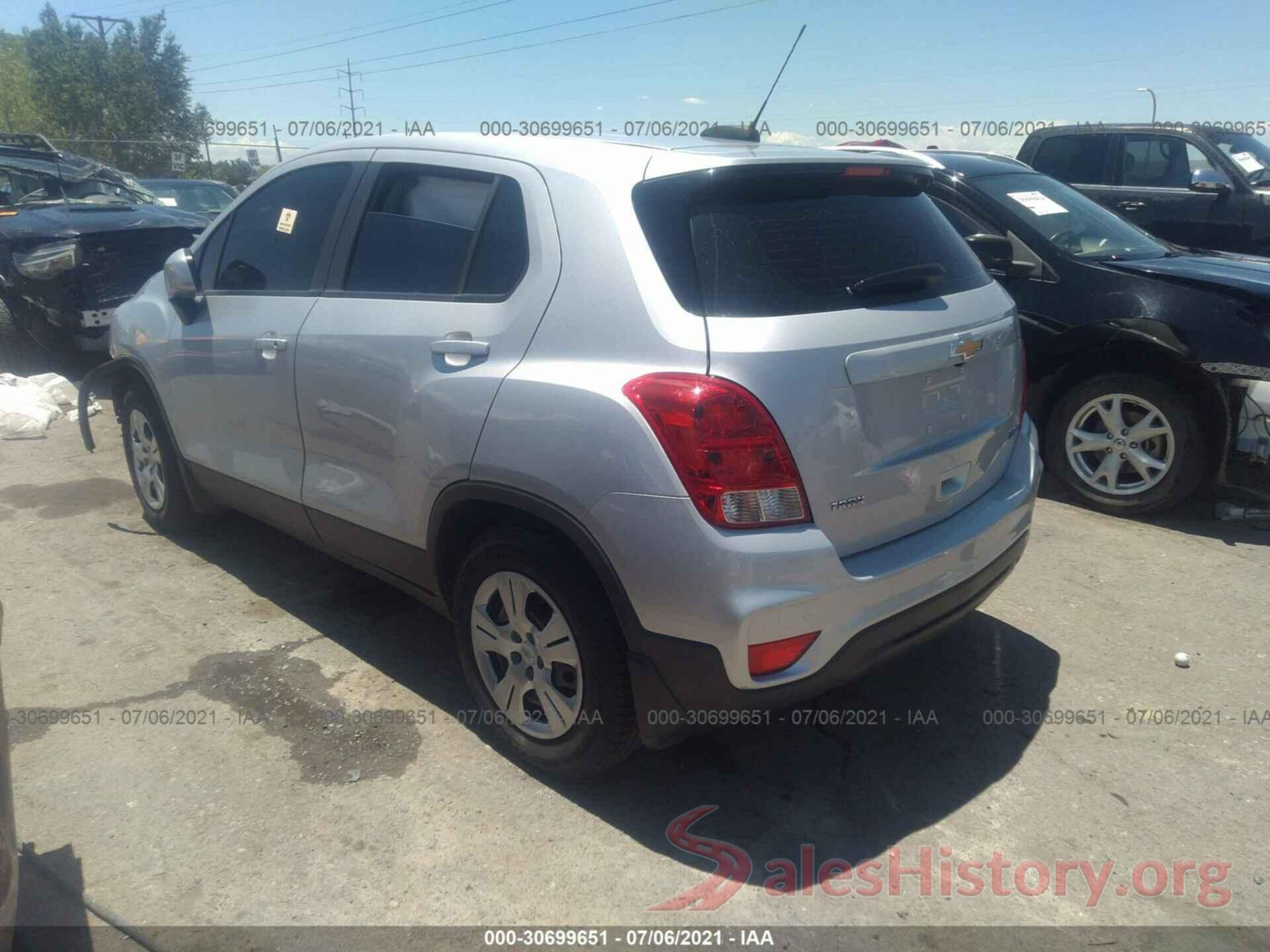 3GNCJKSB5KL128025 2019 CHEVROLET TRAX