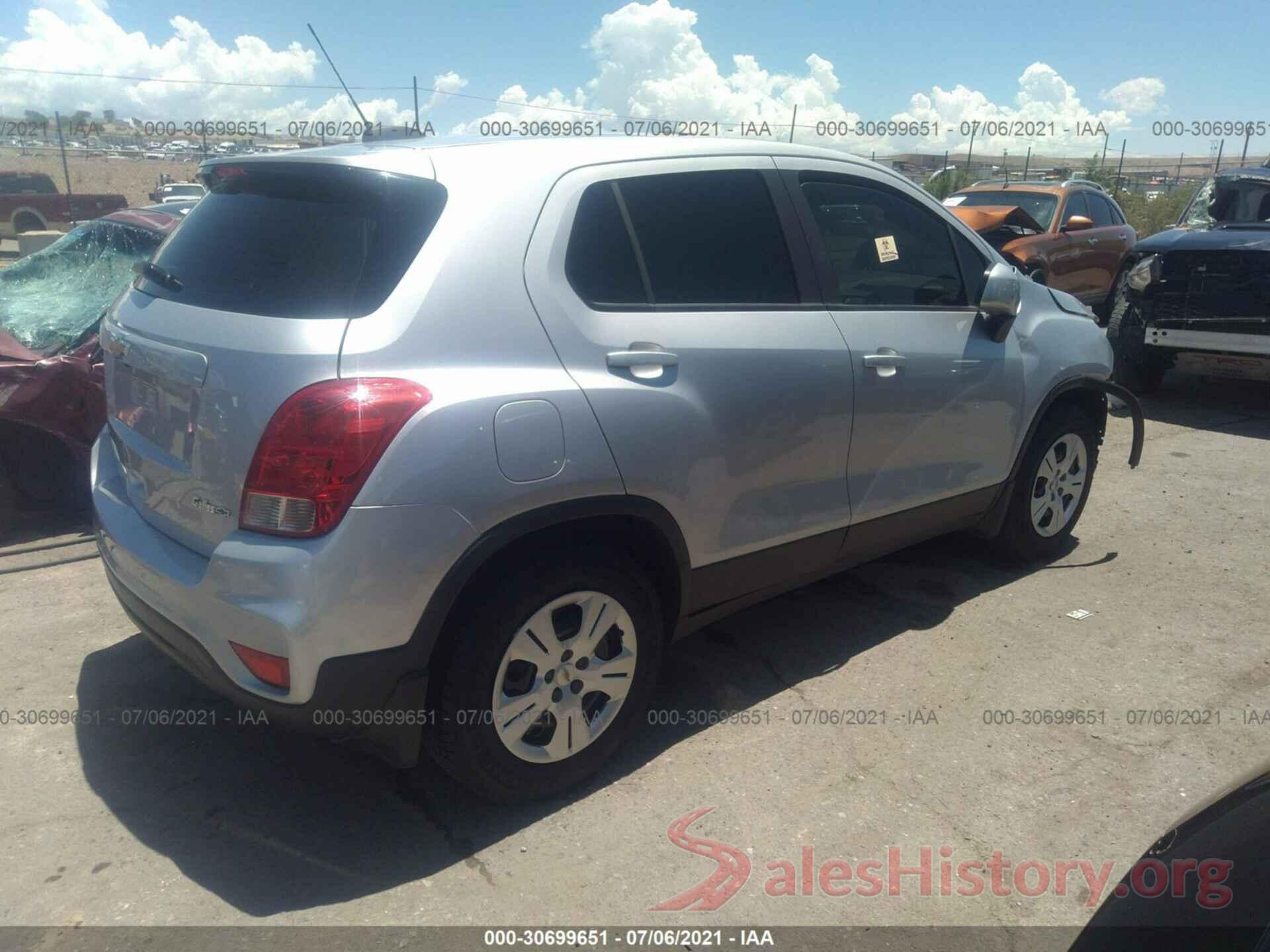 3GNCJKSB5KL128025 2019 CHEVROLET TRAX