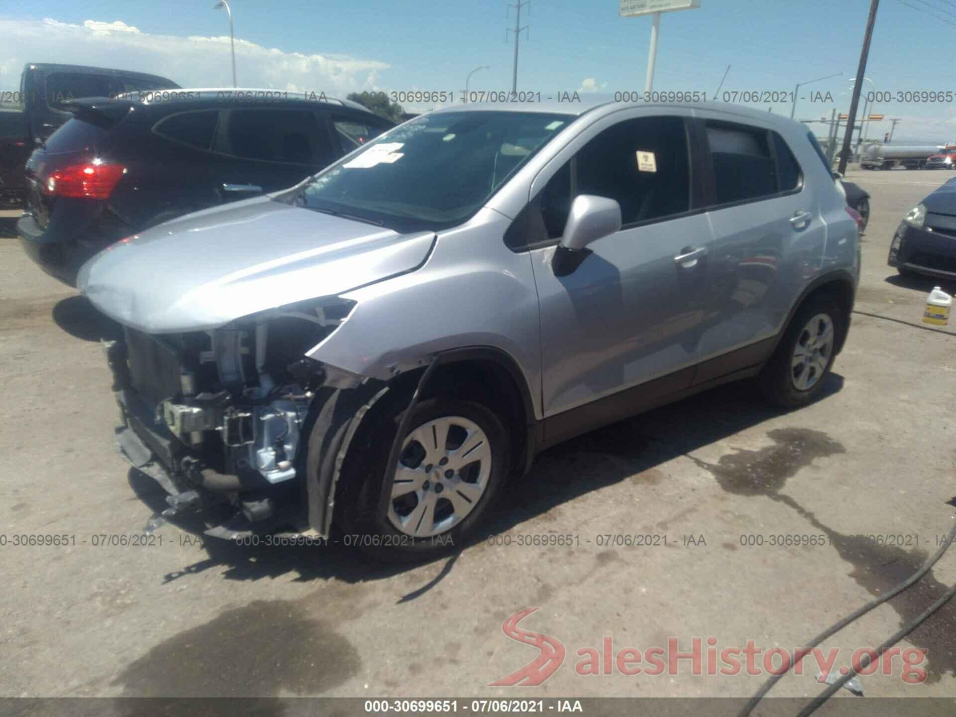 3GNCJKSB5KL128025 2019 CHEVROLET TRAX