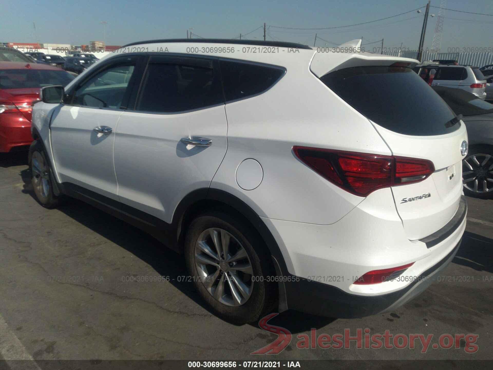 5XYZU4LA0JG566498 2018 HYUNDAI SANTA FE SPORT