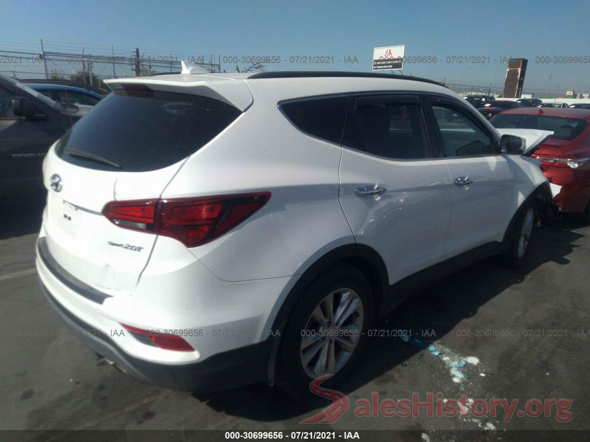 5XYZU4LA0JG566498 2018 HYUNDAI SANTA FE SPORT