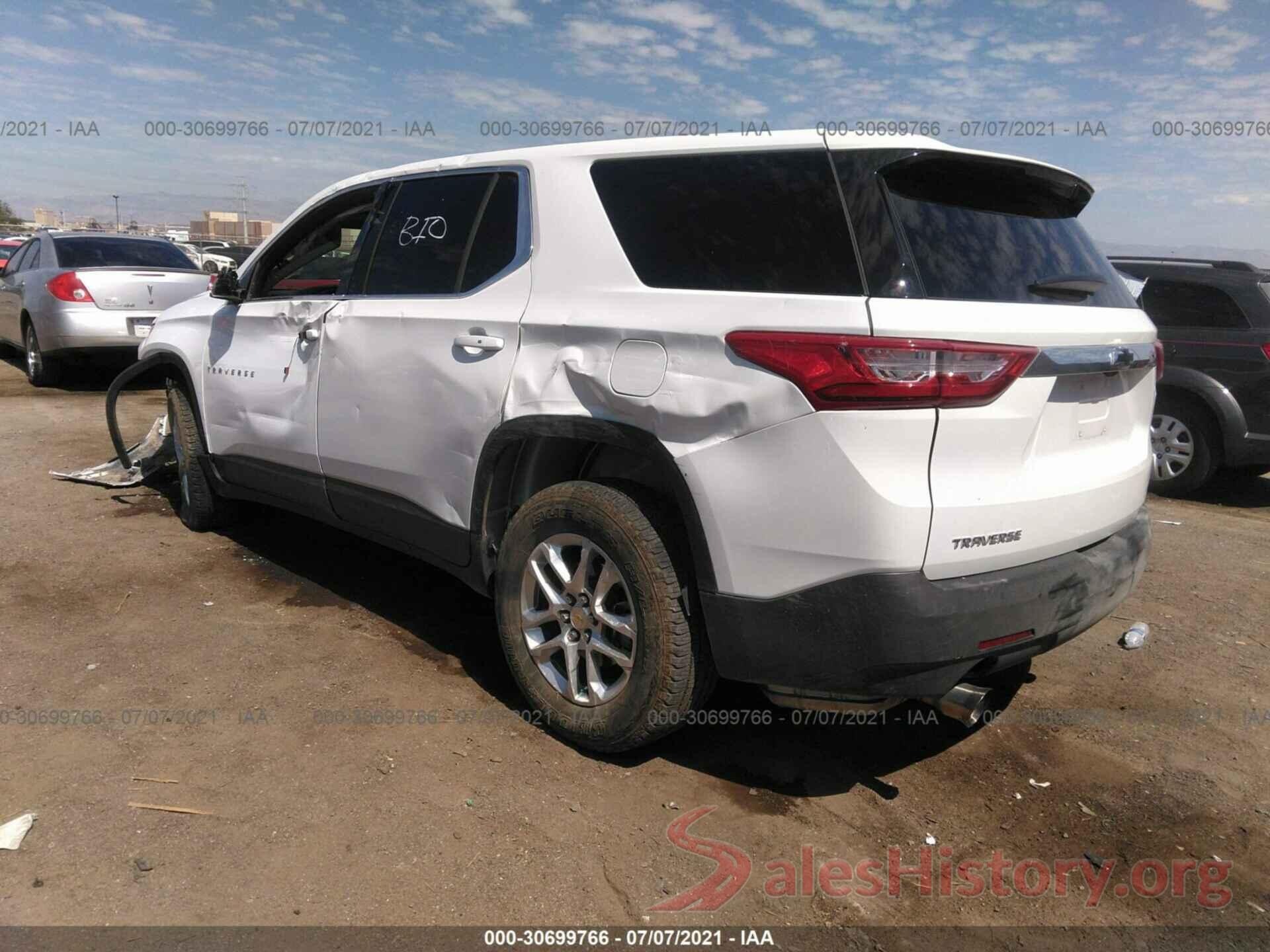 1GNERFKW5LJ107874 2020 CHEVROLET TRAVERSE