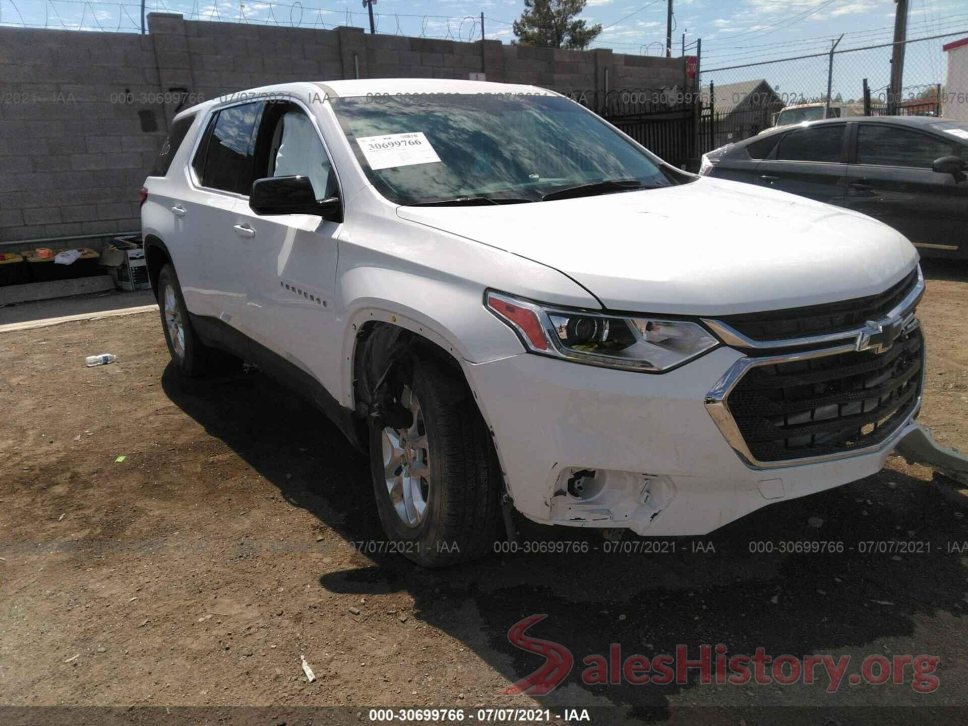 1GNERFKW5LJ107874 2020 CHEVROLET TRAVERSE