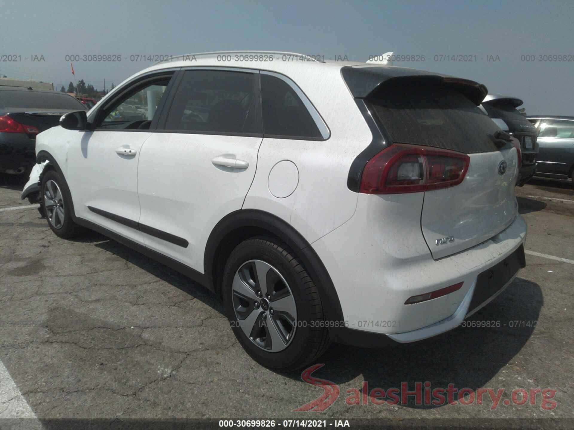 KNDCB3LC9K5284197 2019 KIA NIRO