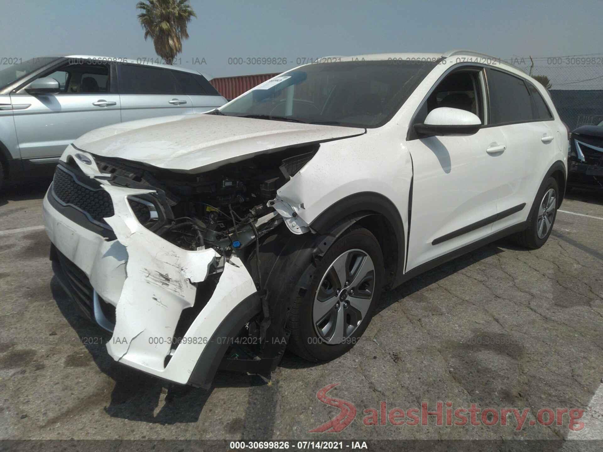 KNDCB3LC9K5284197 2019 KIA NIRO