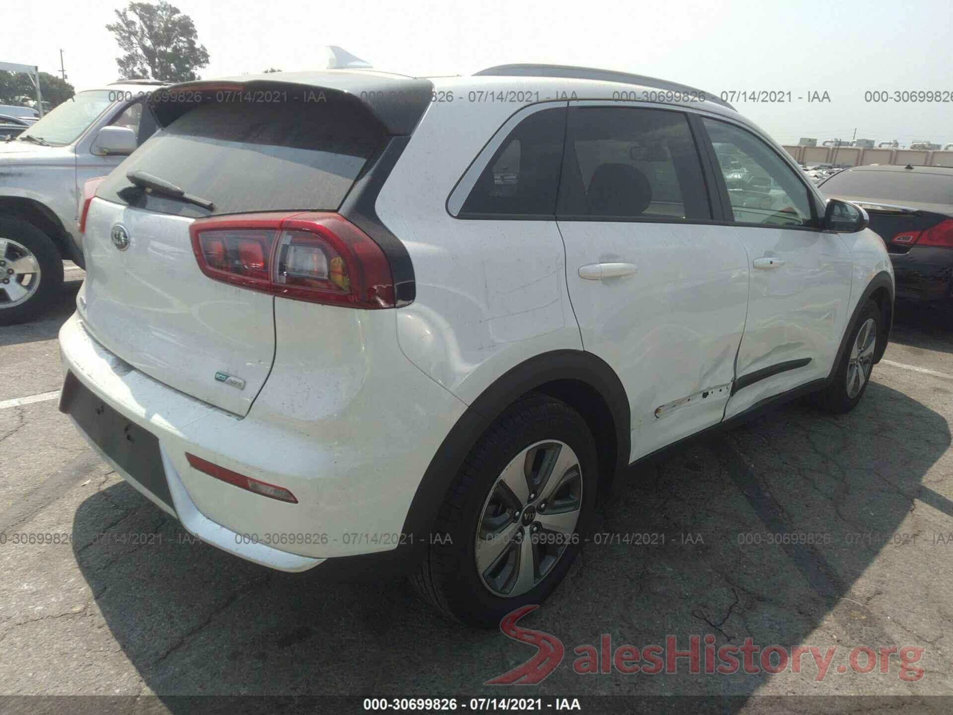 KNDCB3LC9K5284197 2019 KIA NIRO