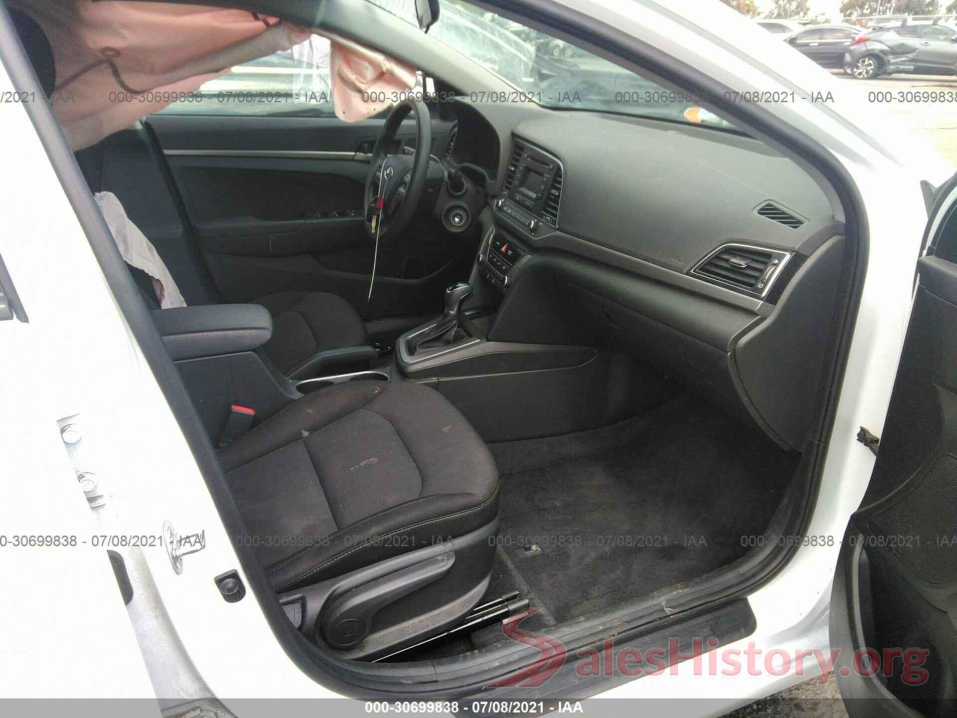 5NPD74LF0JH317107 2018 HYUNDAI ELANTRA