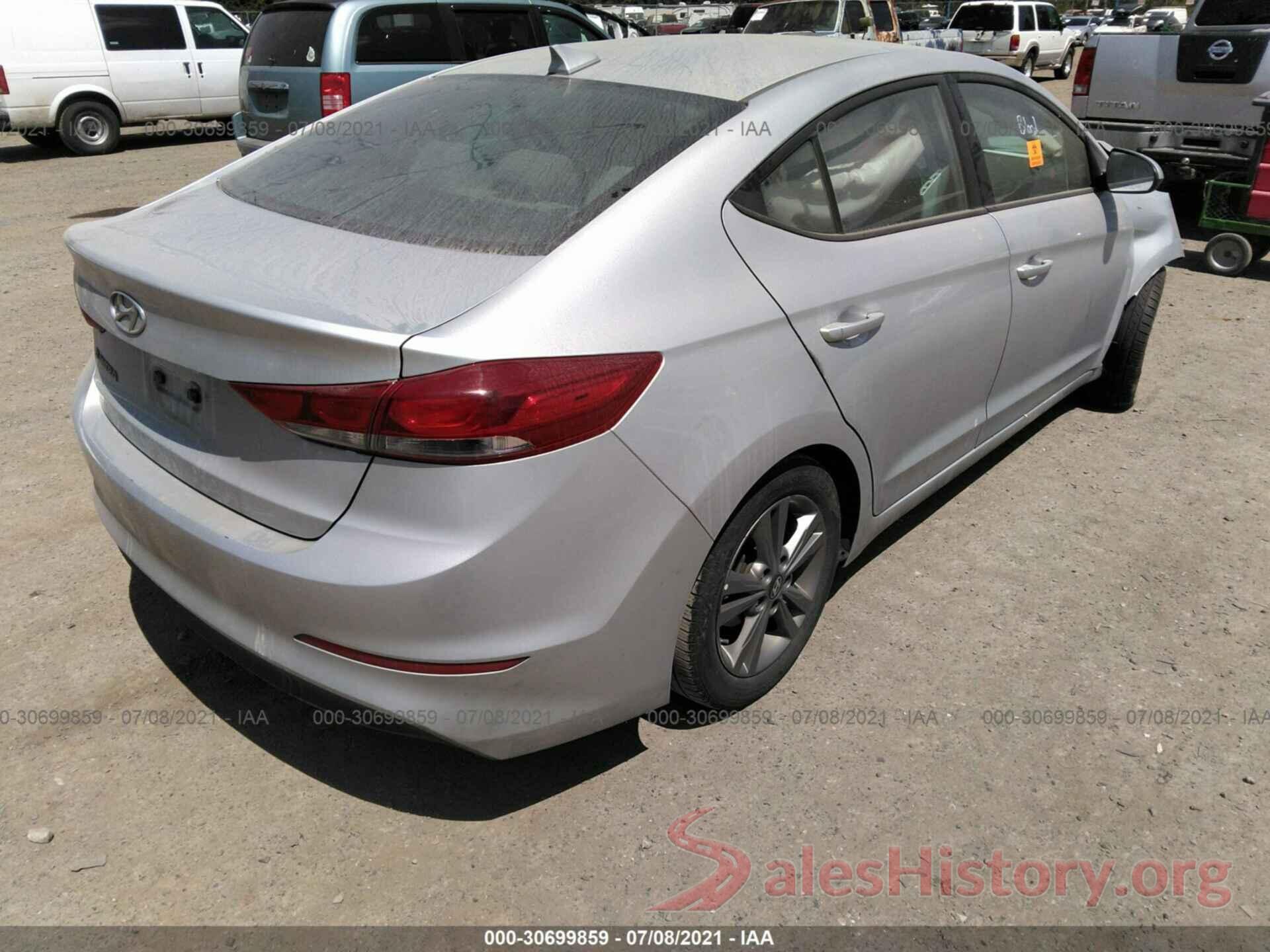 5NPD84LF0JH287961 2018 HYUNDAI ELANTRA