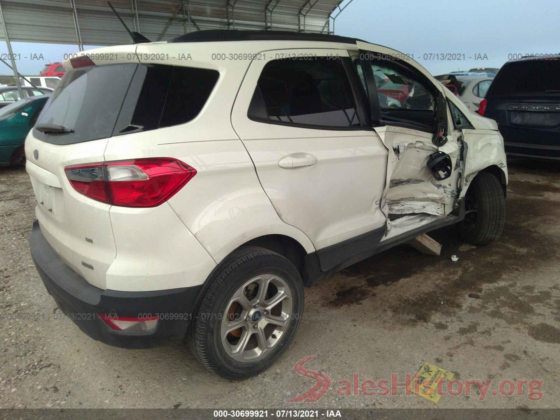 MAJ3P1TEXJC196847 2018 FORD ECOSPORT