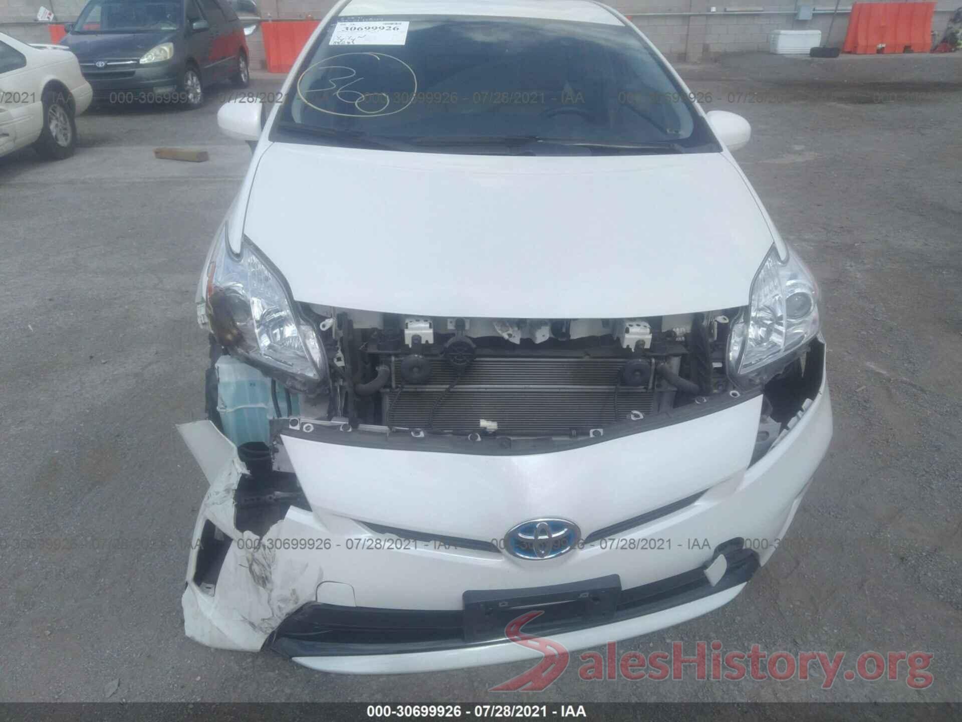 JTDKN3DU3F0455944 2015 TOYOTA PRIUS