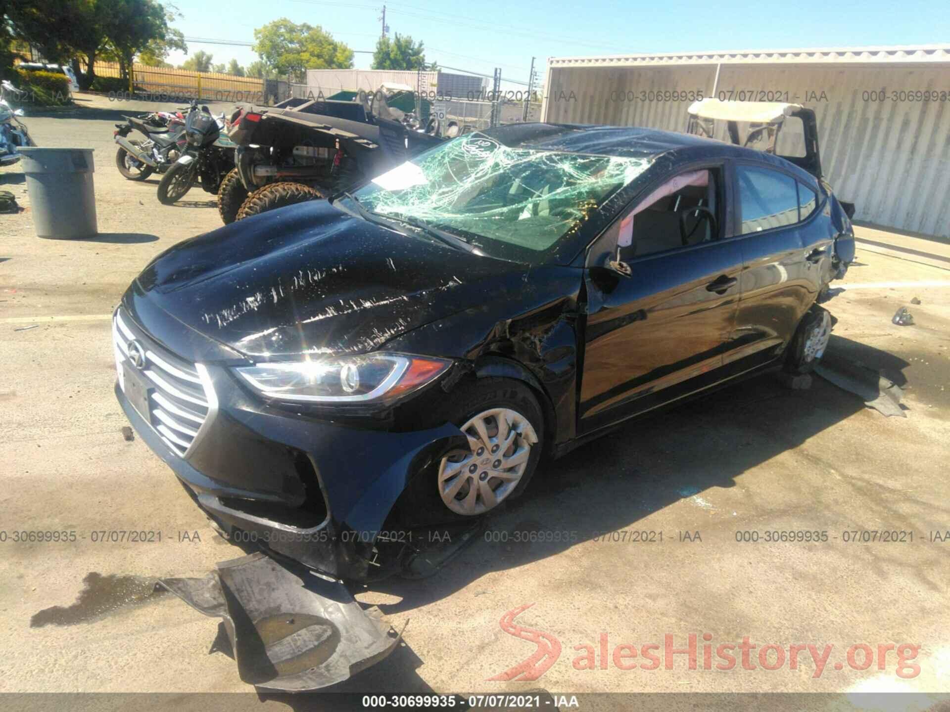 KMHD74LF7HU402084 2017 HYUNDAI ELANTRA