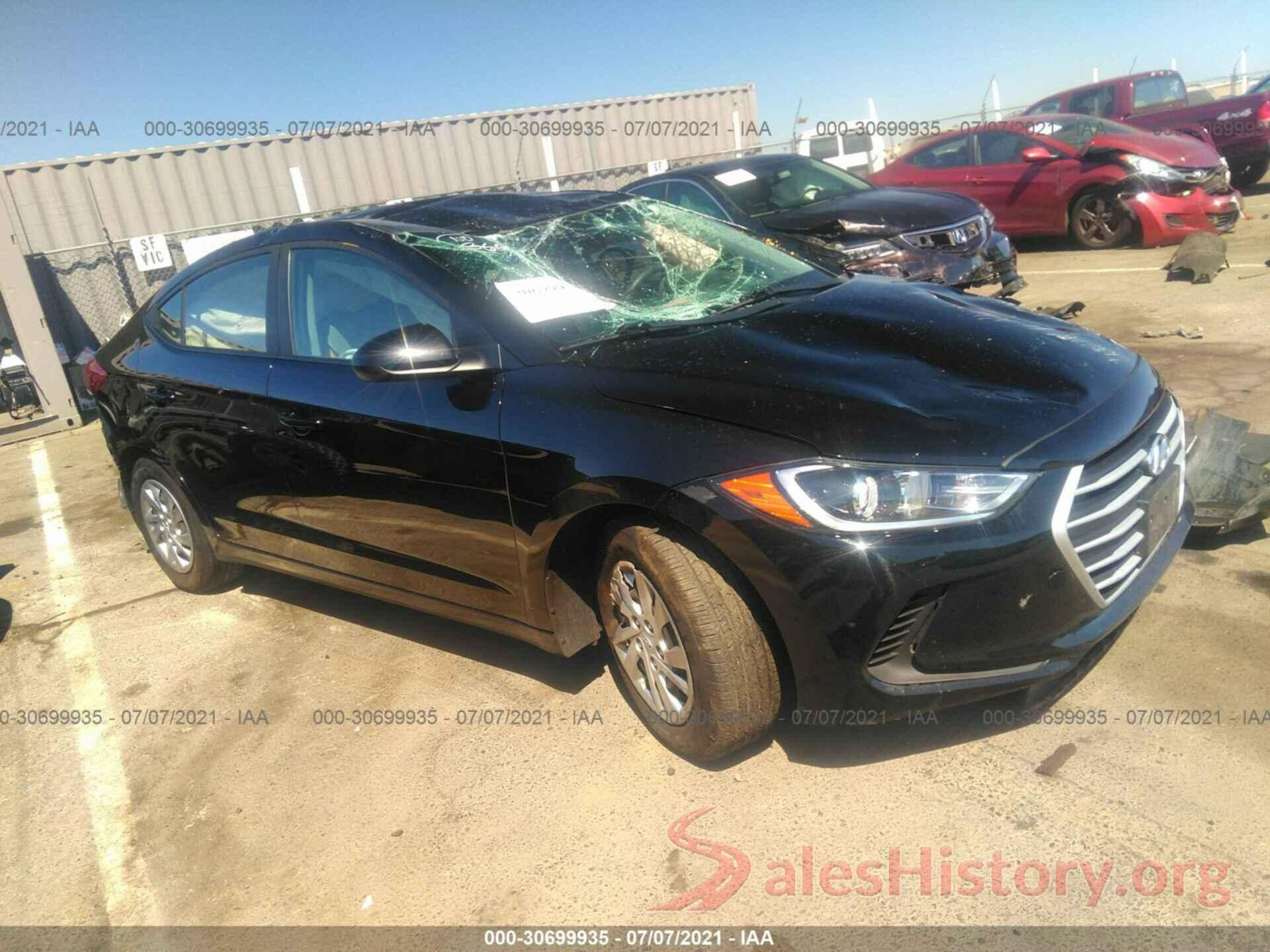 KMHD74LF7HU402084 2017 HYUNDAI ELANTRA