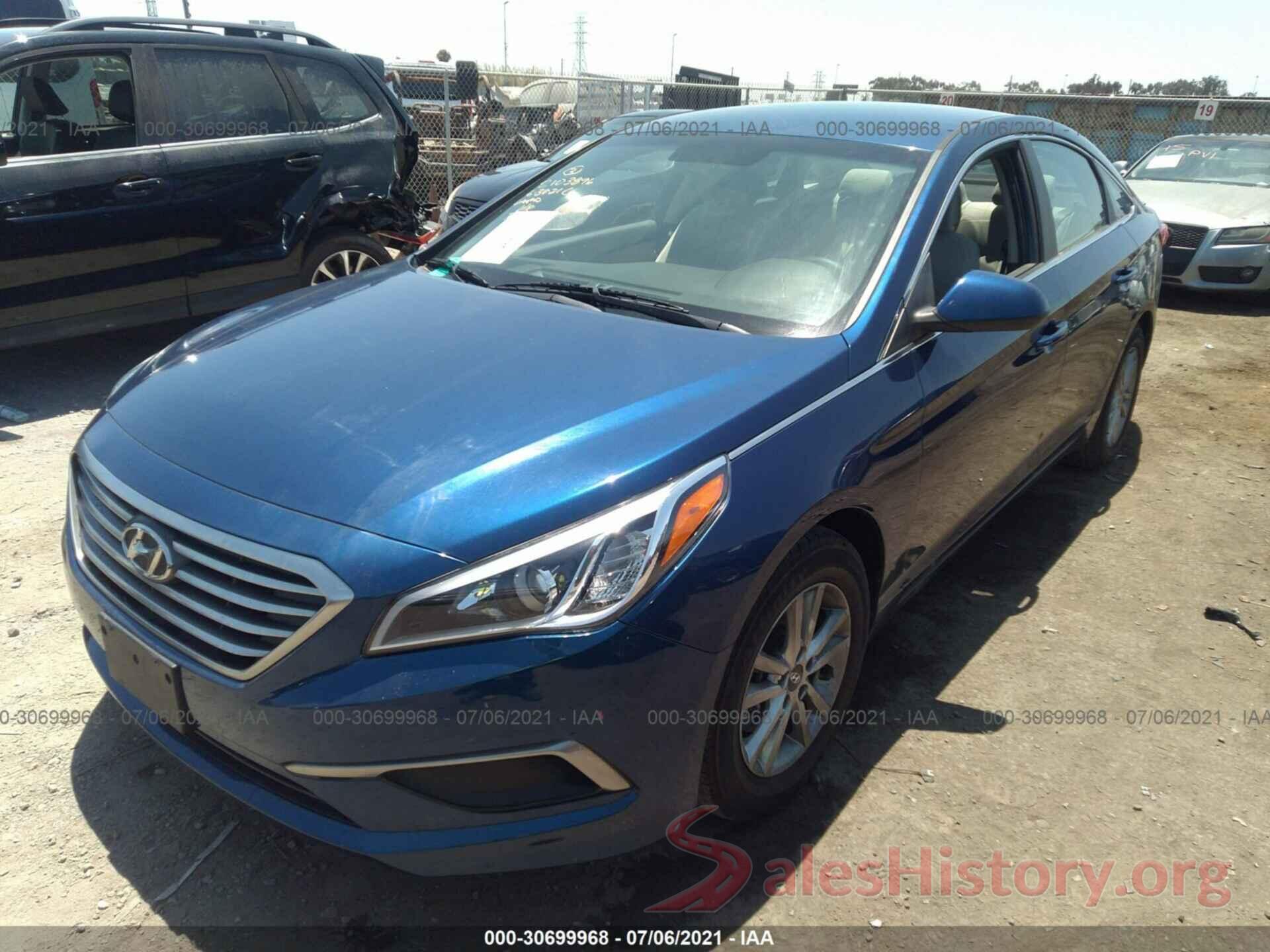 5NPE24AF9HH518570 2017 HYUNDAI SONATA