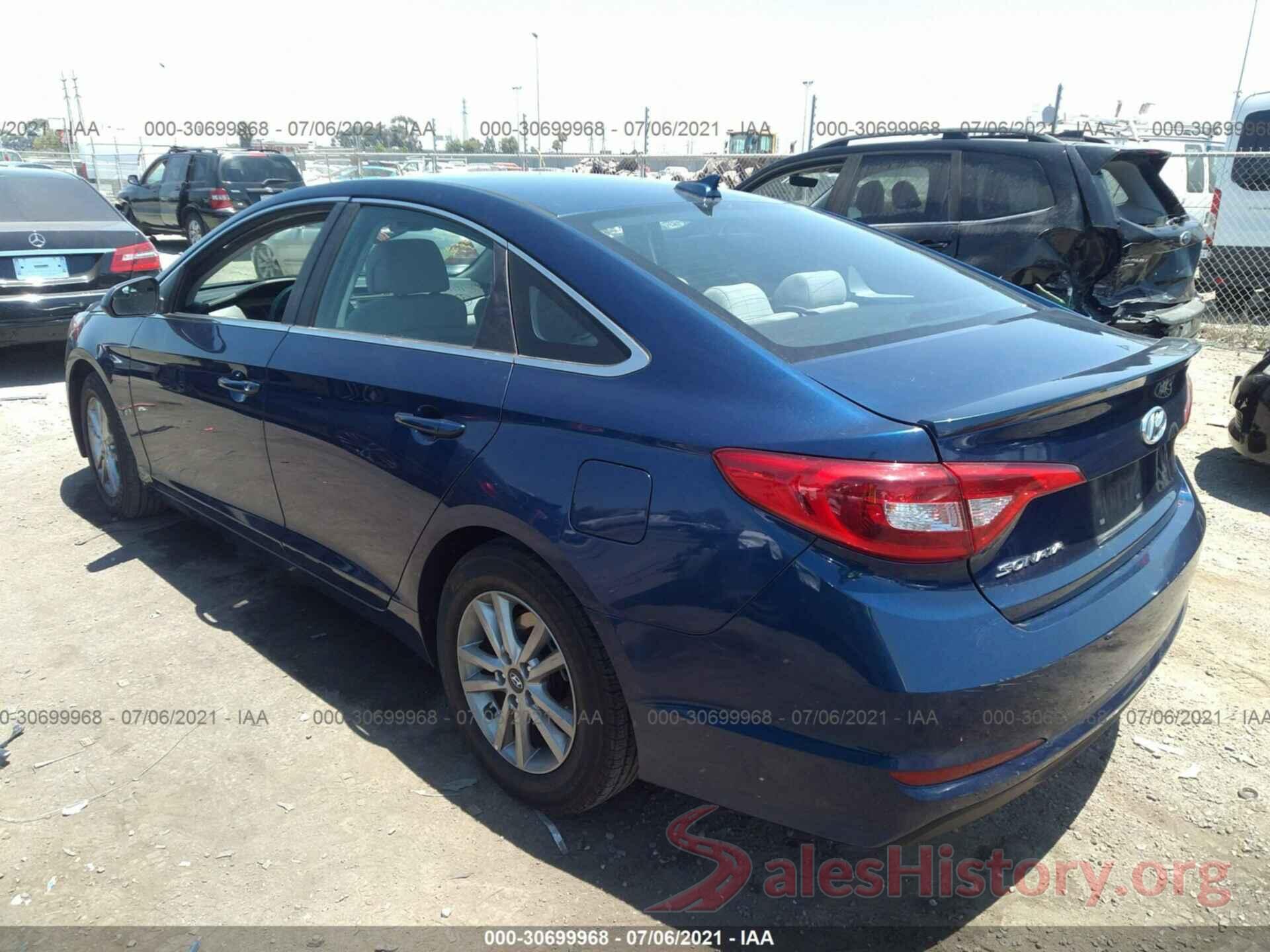 5NPE24AF9HH518570 2017 HYUNDAI SONATA