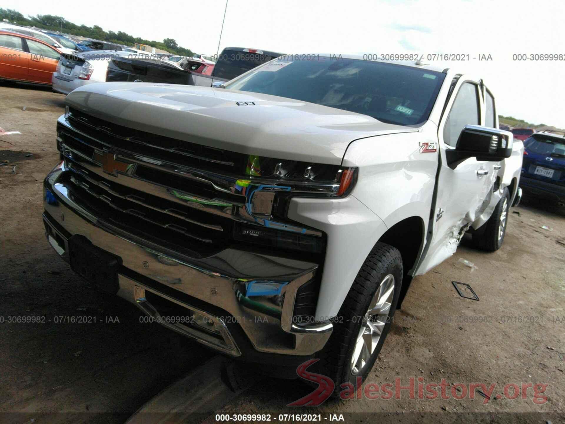 3GCUYGEL3KG251101 2019 CHEVROLET SILVERADO 1500