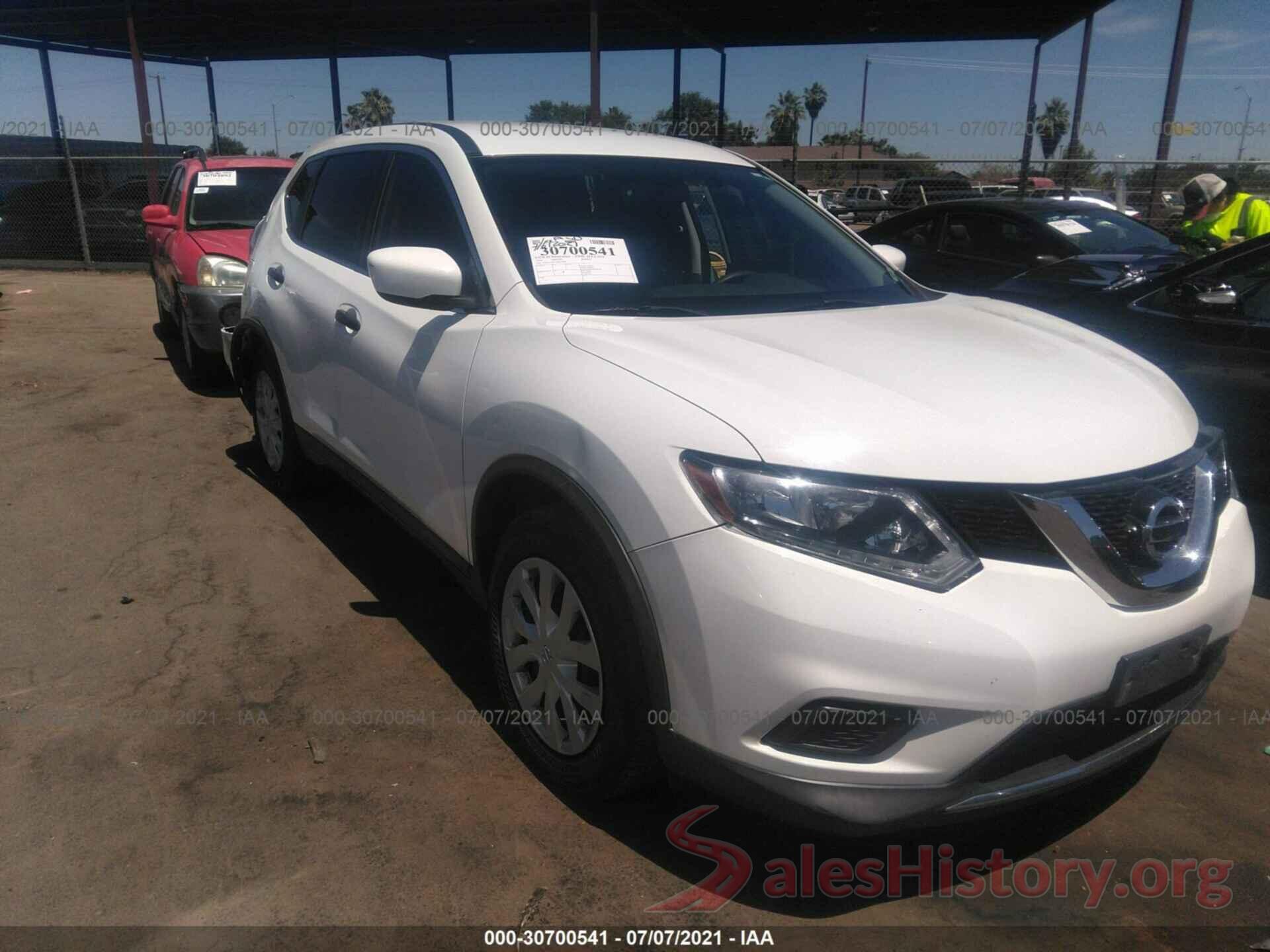 KNMAT2MT3GP675998 2016 NISSAN ROGUE