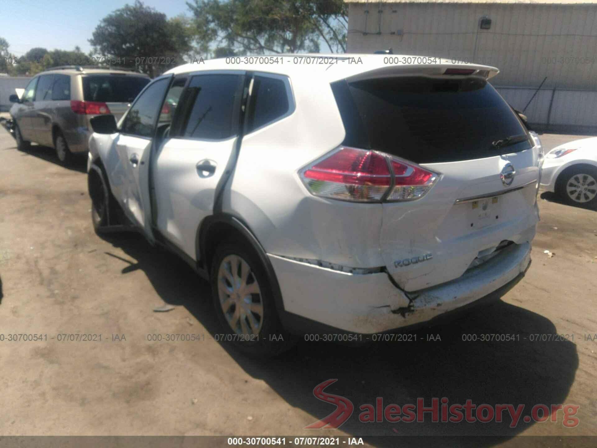 KNMAT2MT3GP675998 2016 NISSAN ROGUE