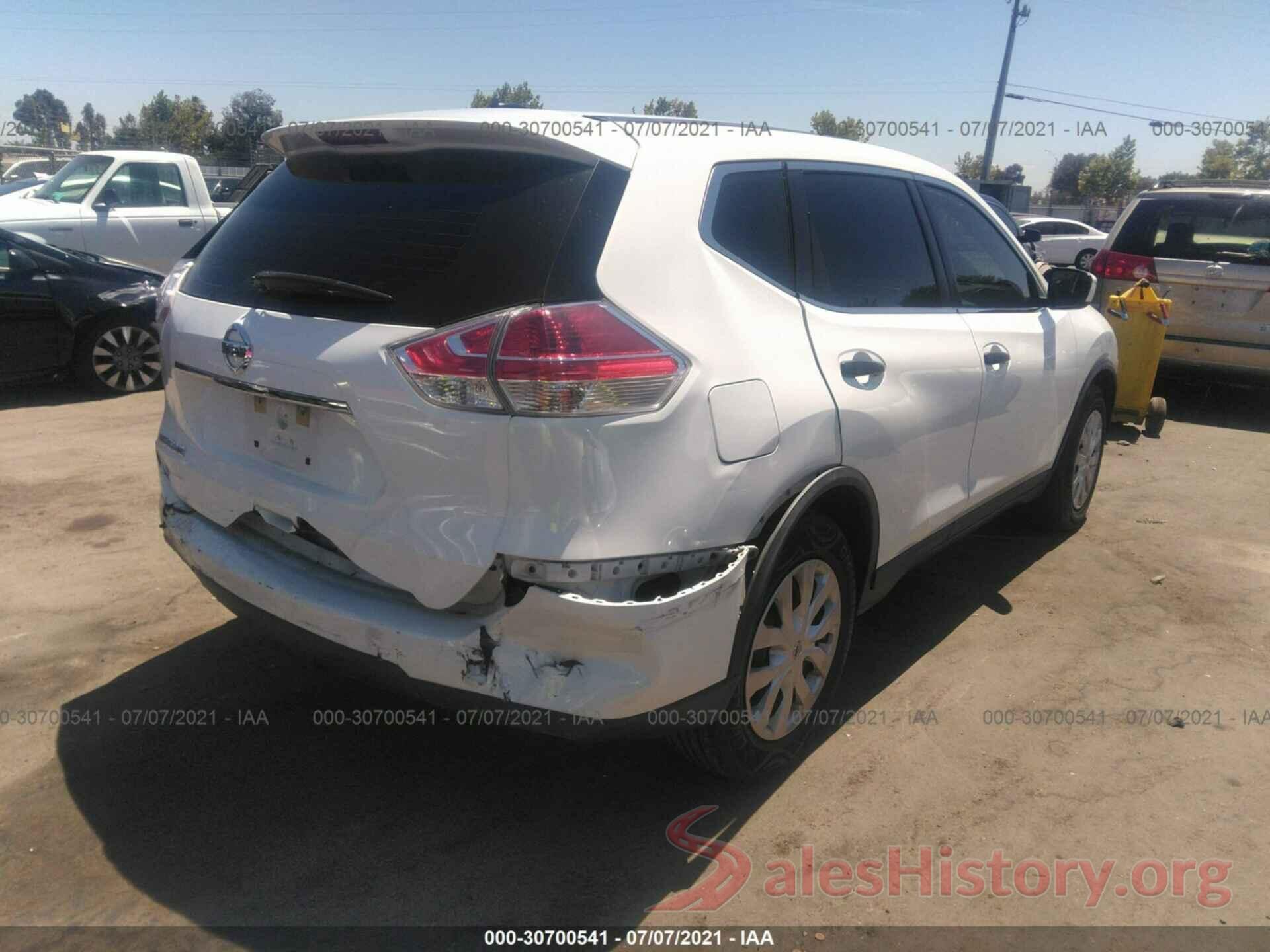 KNMAT2MT3GP675998 2016 NISSAN ROGUE