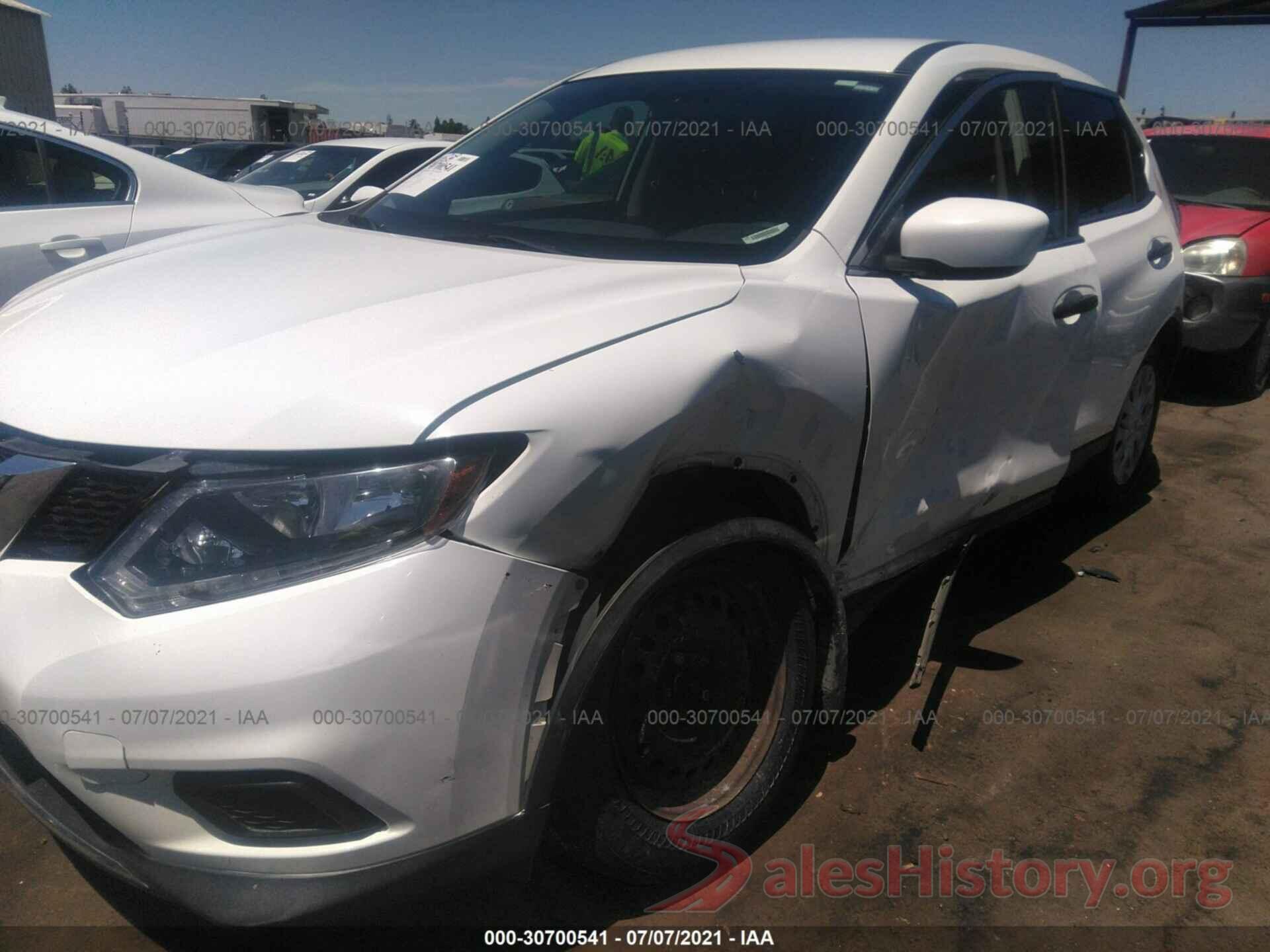 KNMAT2MT3GP675998 2016 NISSAN ROGUE