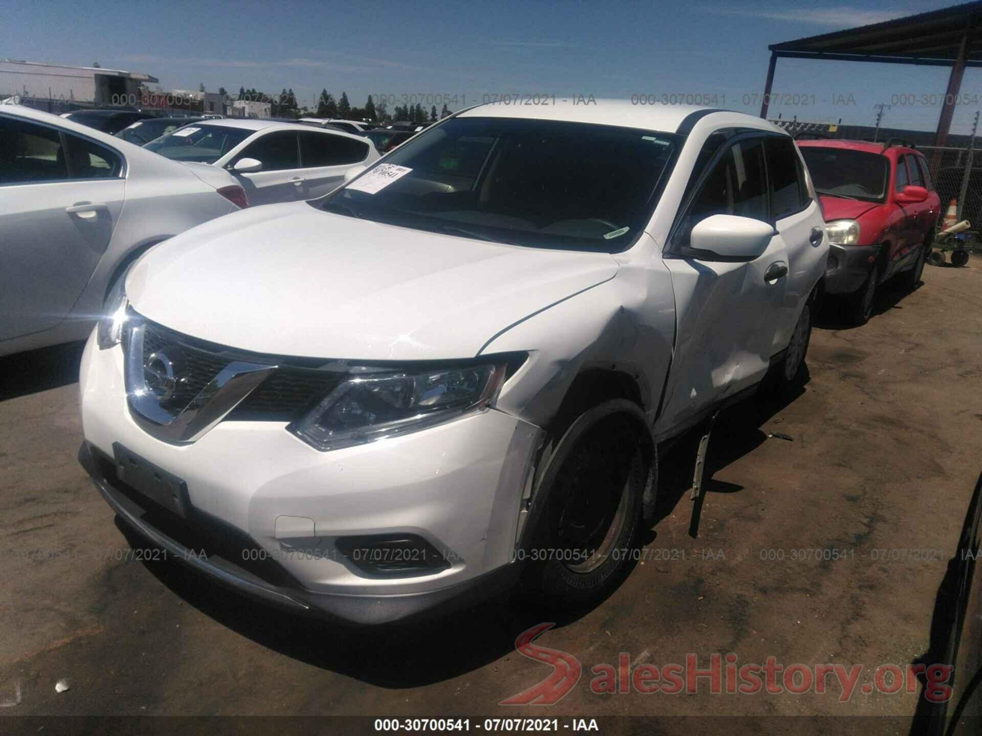 KNMAT2MT3GP675998 2016 NISSAN ROGUE