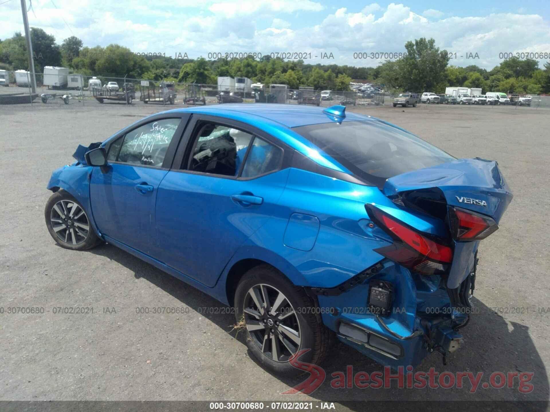 3N1CN8EV1ML808662 2021 NISSAN VERSA