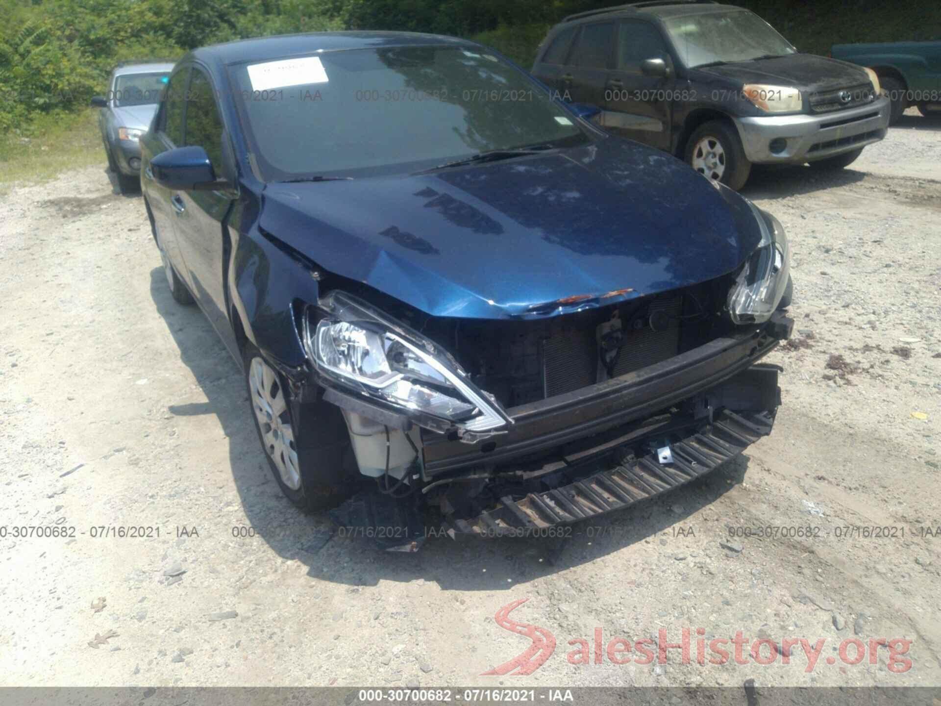 3N1AB7AP6GY323121 2016 NISSAN SENTRA