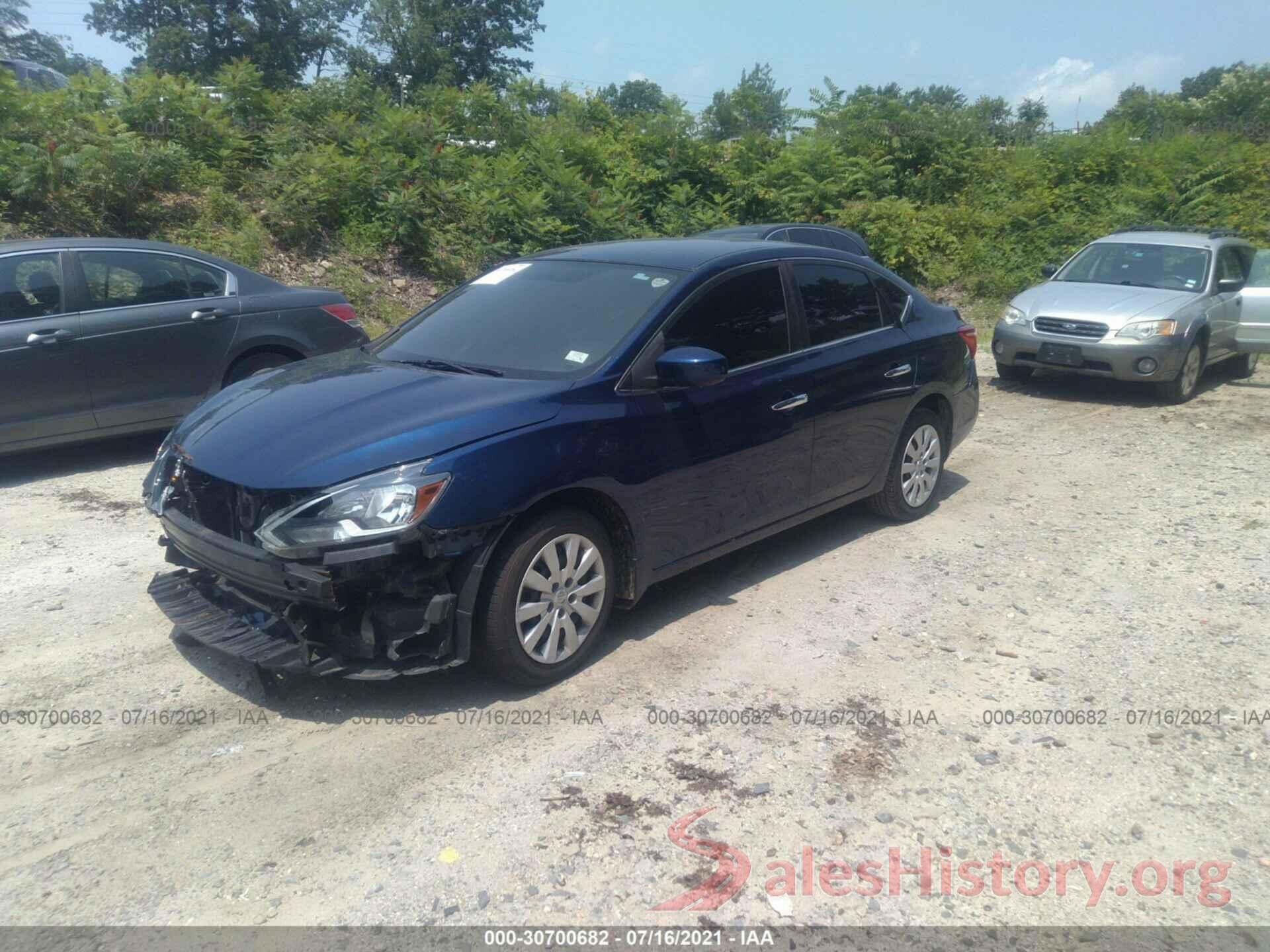 3N1AB7AP6GY323121 2016 NISSAN SENTRA