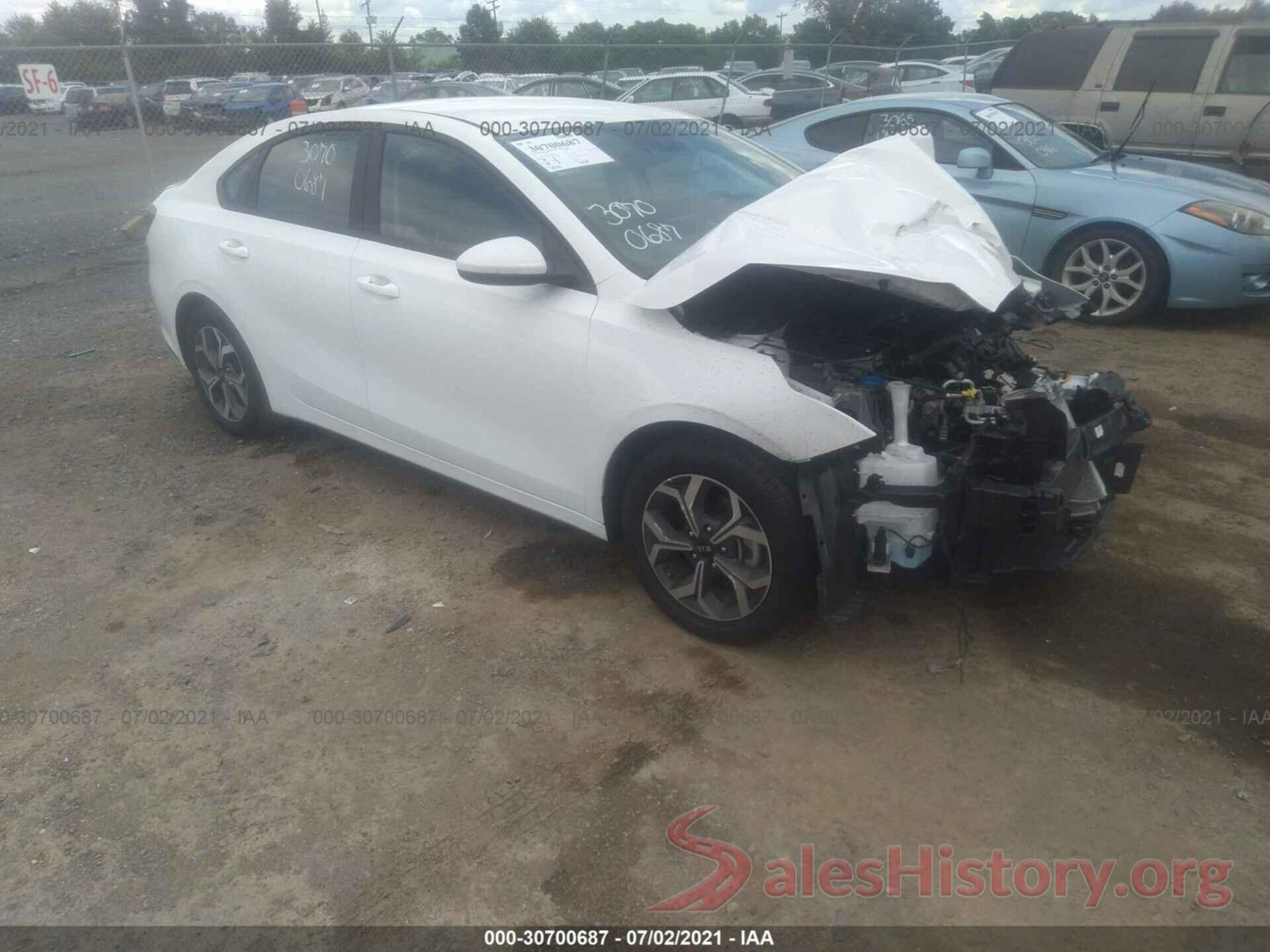 3KPF24AD6ME276063 2021 KIA FORTE