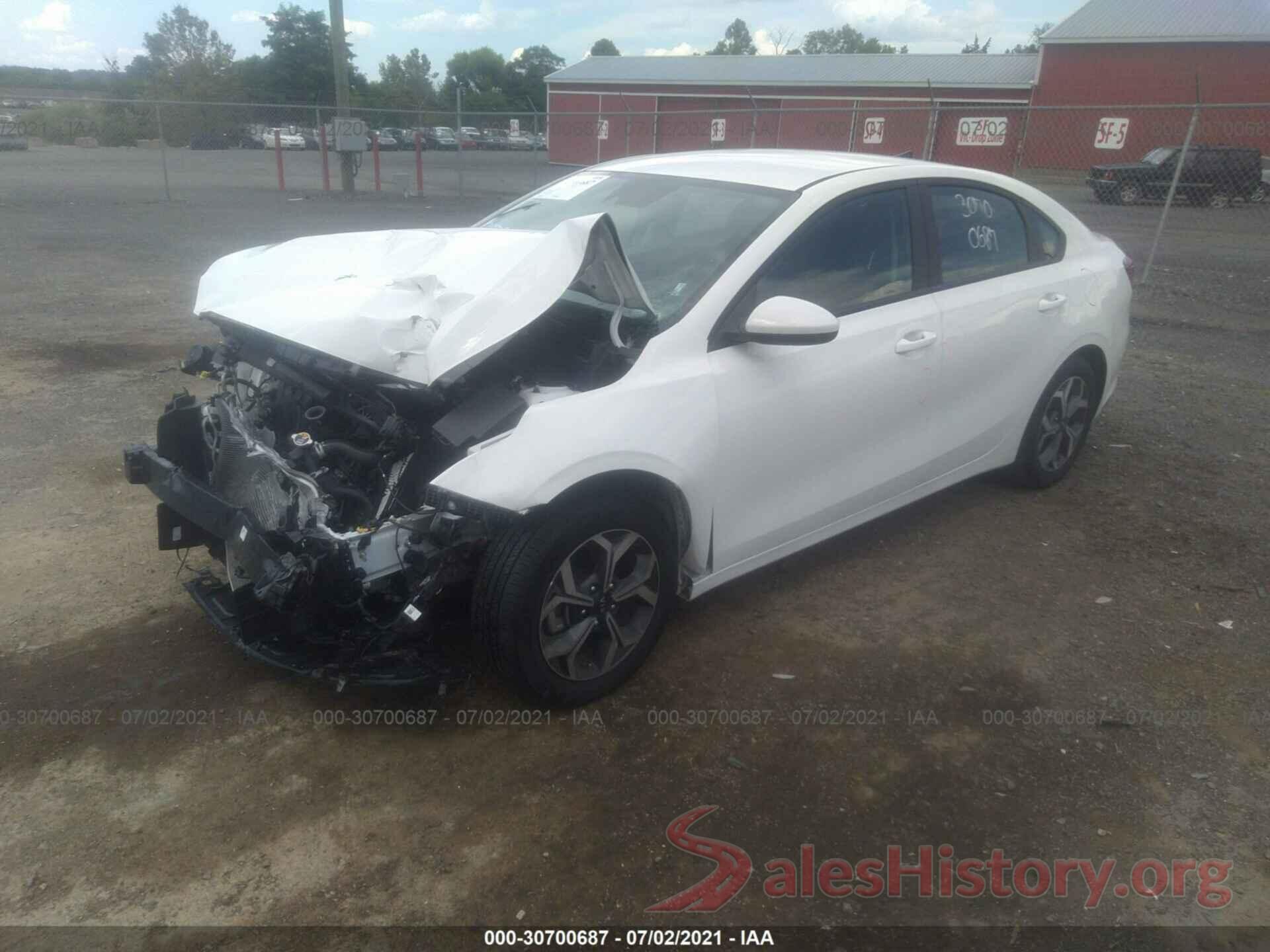 3KPF24AD6ME276063 2021 KIA FORTE