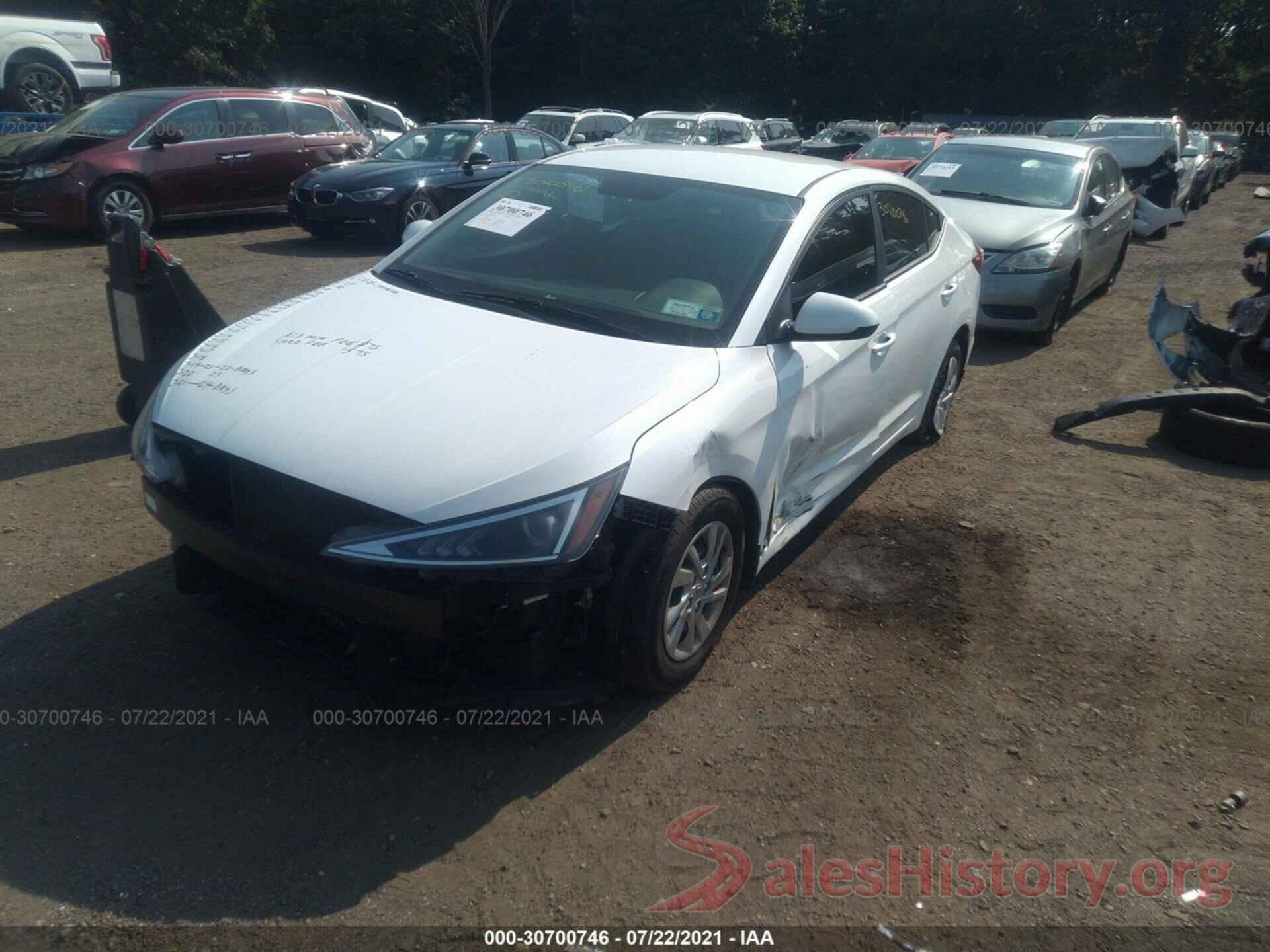 5NPD74LF6KH490616 2019 HYUNDAI ELANTRA